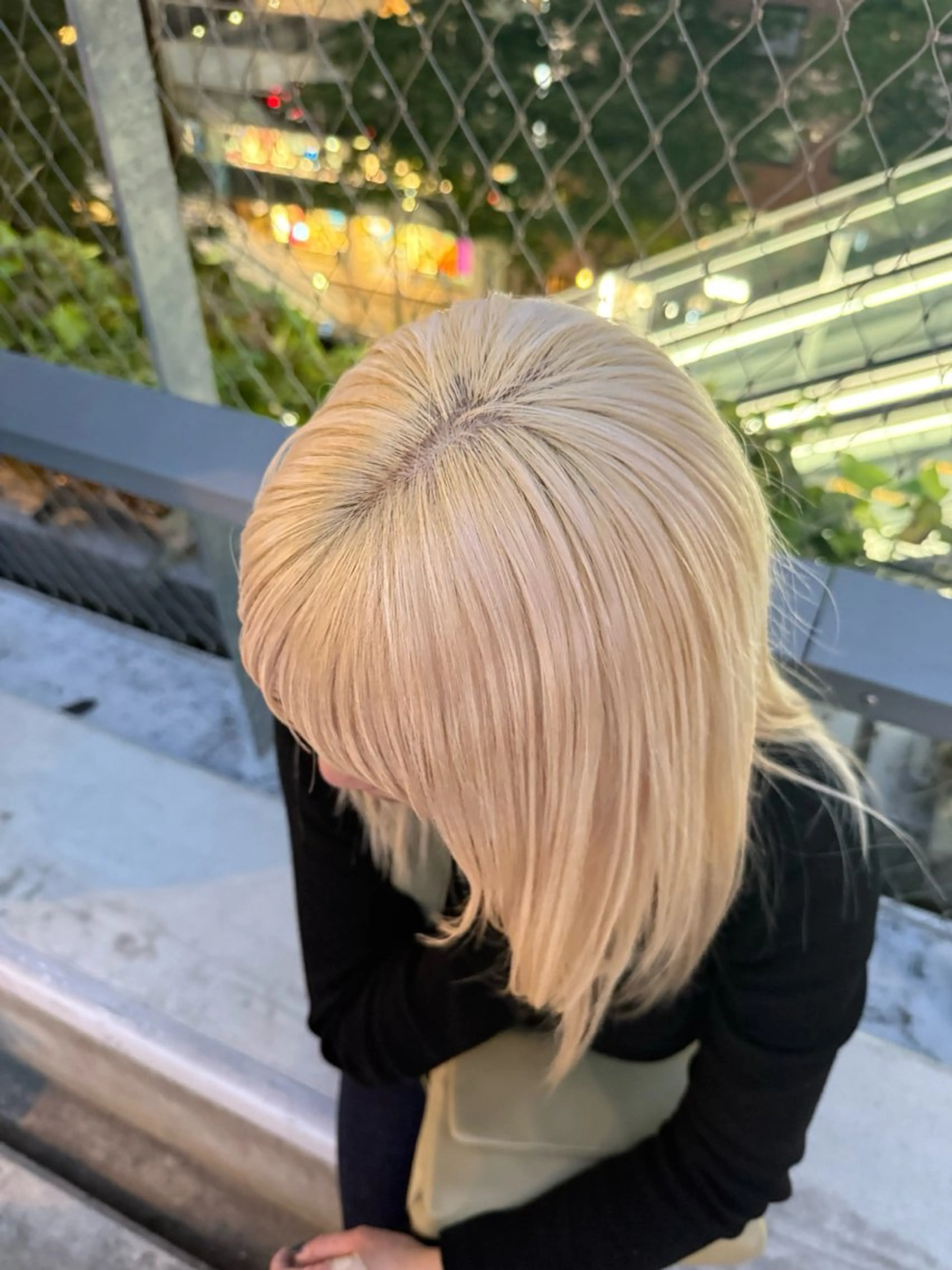 ミディアム カラー 🪐レイヤー/抜け感 カラー/加野彩果🪐のヘアスタイル