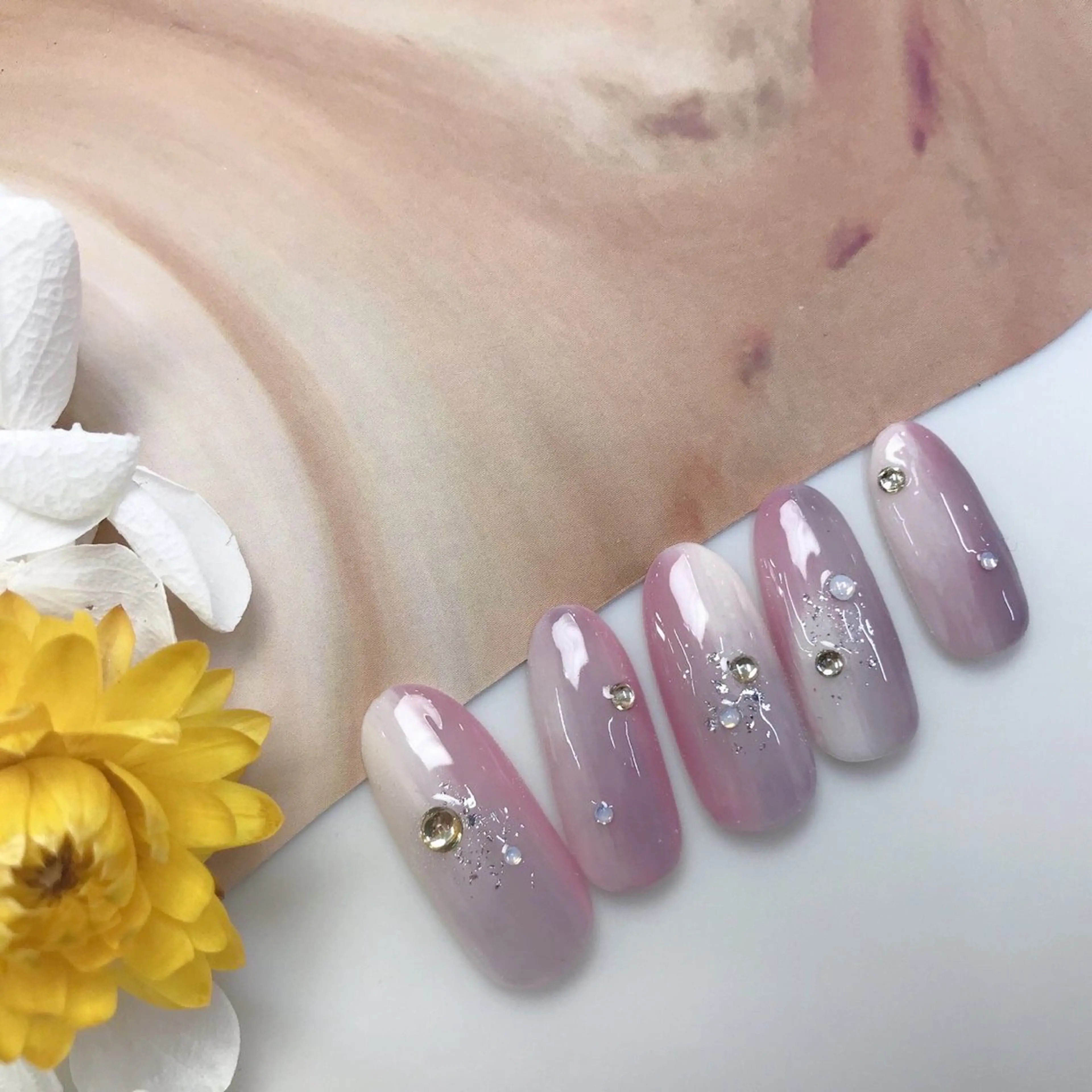 ネイル アートネイル シンプルネイル ネイルチップ ⭐︎休業中の練習⭐︎ JNA認定講師髙橋のネイルデザイン