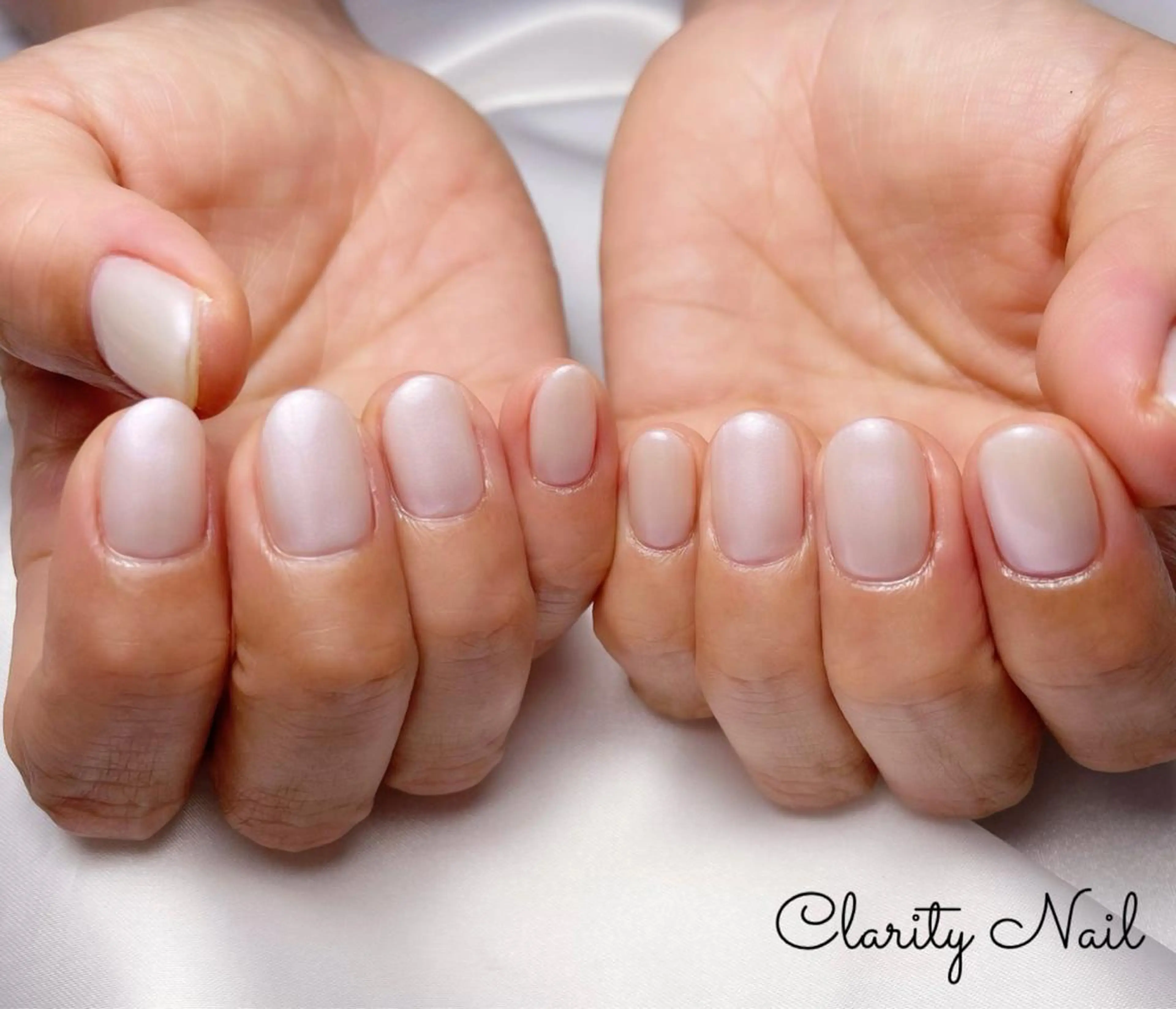 ネイル ワンカラーネイル ハンドネイル Clarity Nailのネイルデザイン
