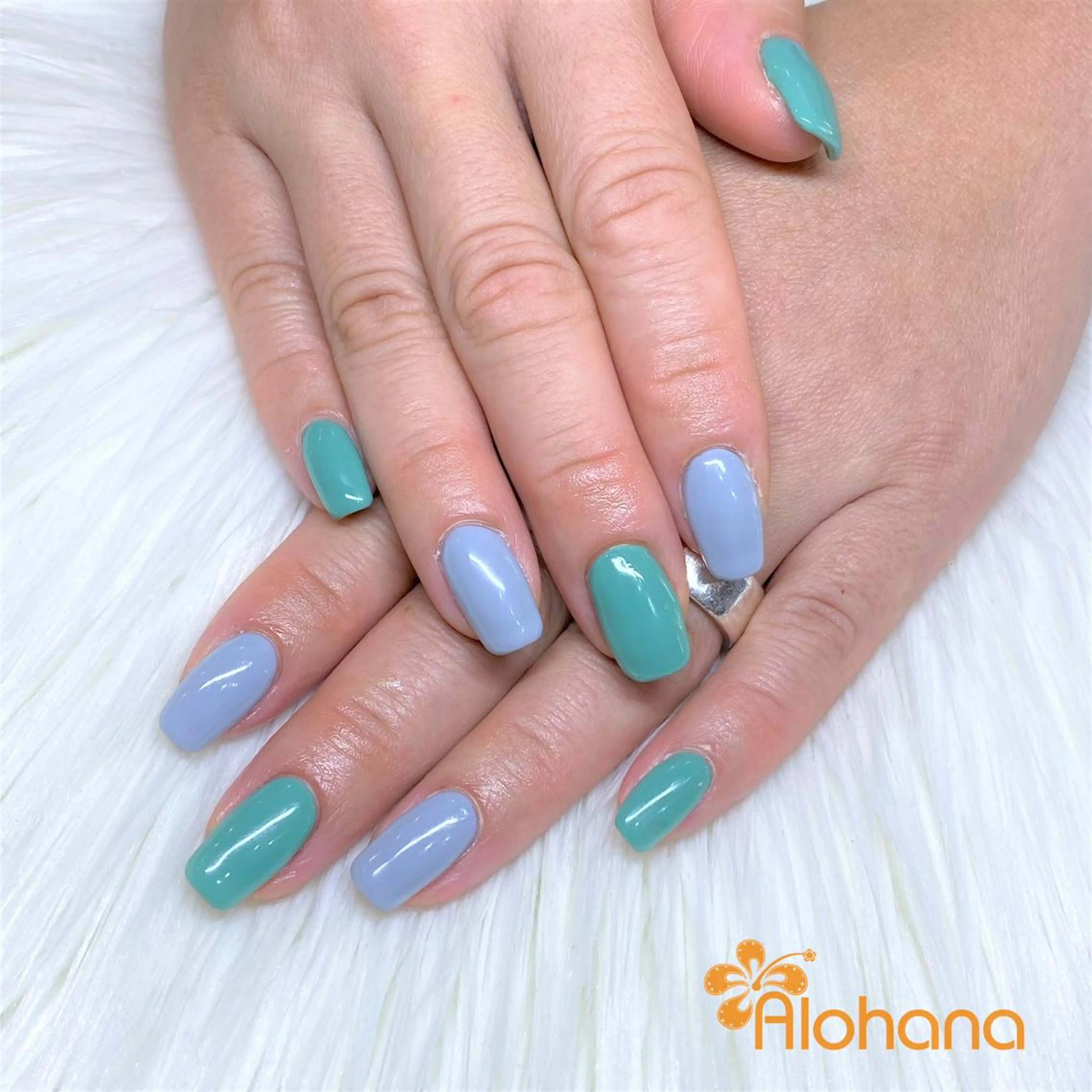 ネイル ワンカラーネイル ハンドネイル Alohana Minaのネイルデザイン