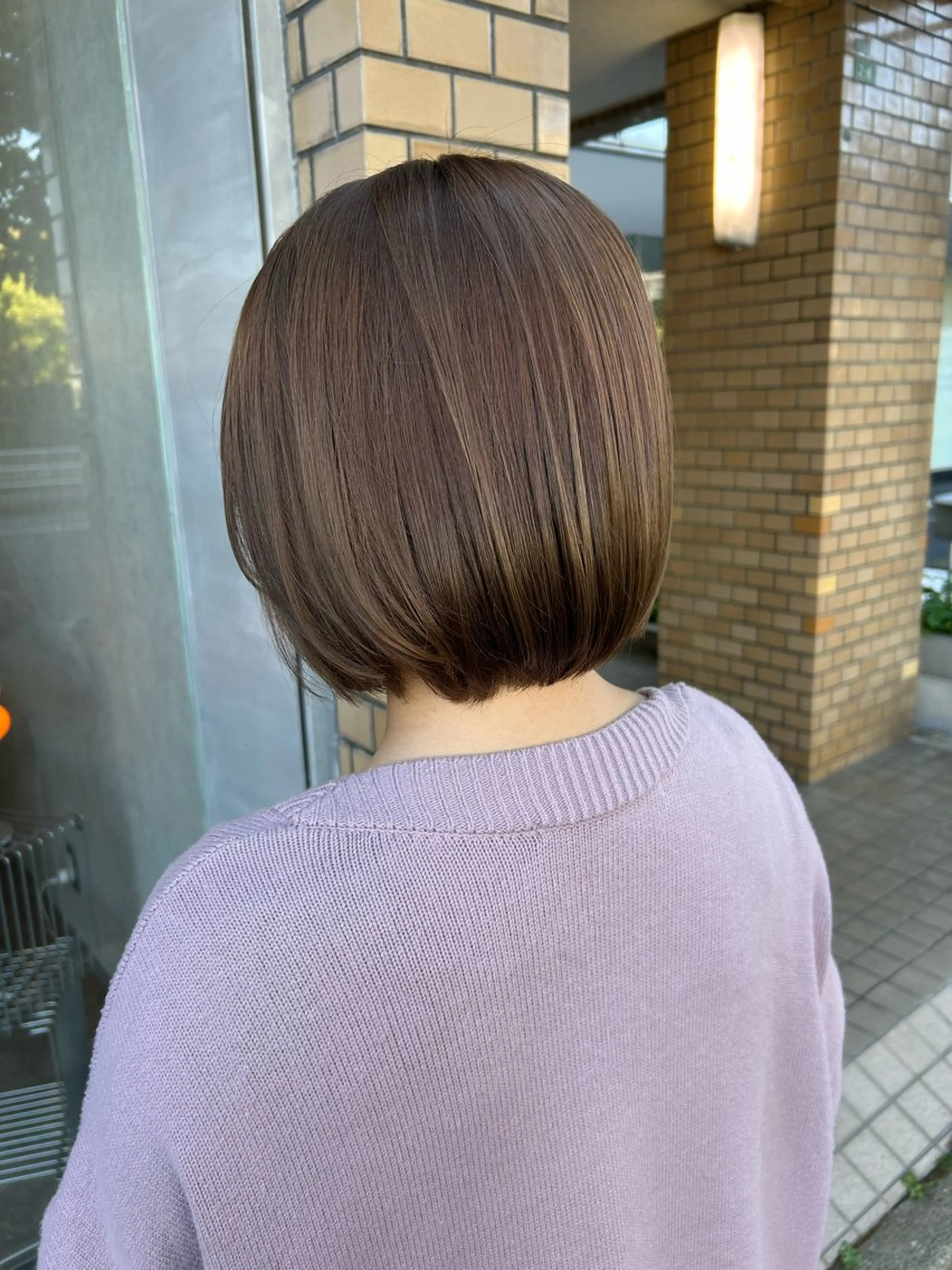 ショート カット ヘアカラー トリートメント 井手 素子のヘアスタイル