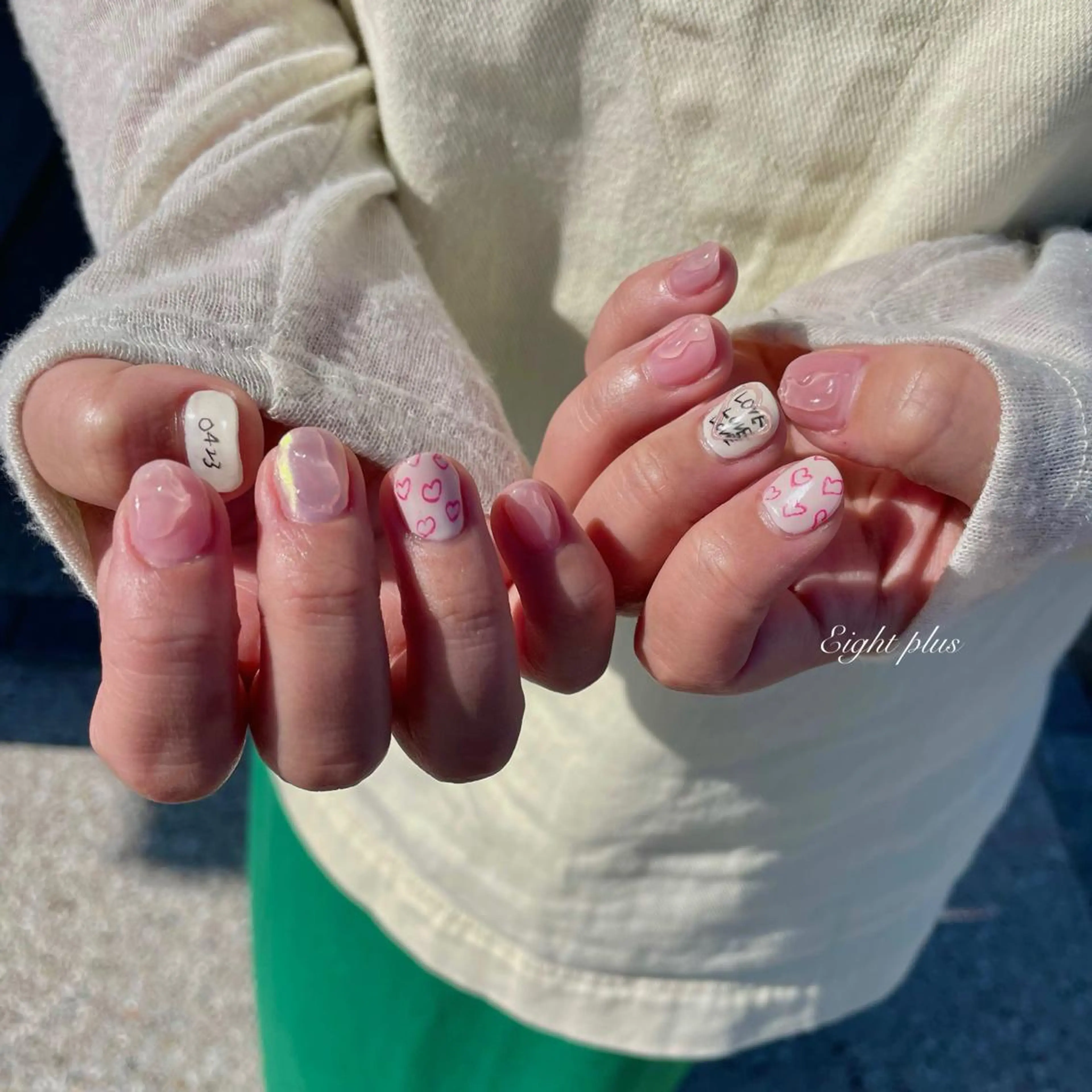 ネイル ハンドネイル Eight plusのネイルデザイン
