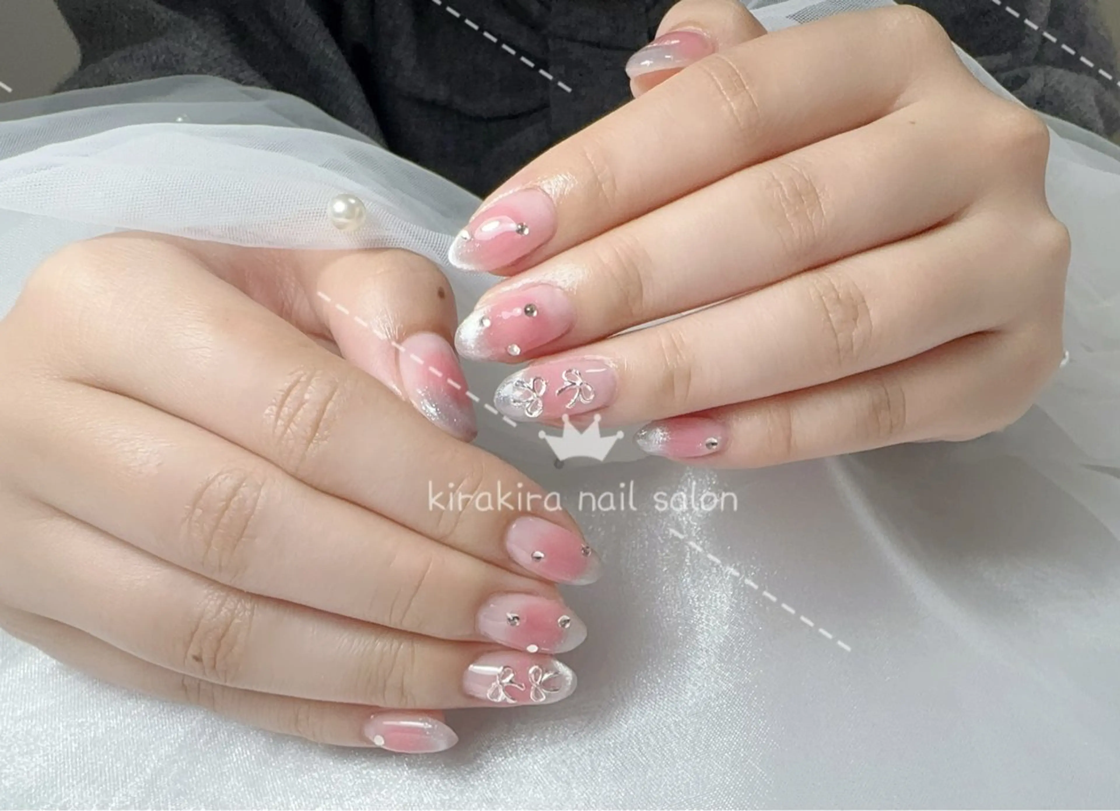 ネイル チークネイル Kirakira Nail salonのネイルデザイン