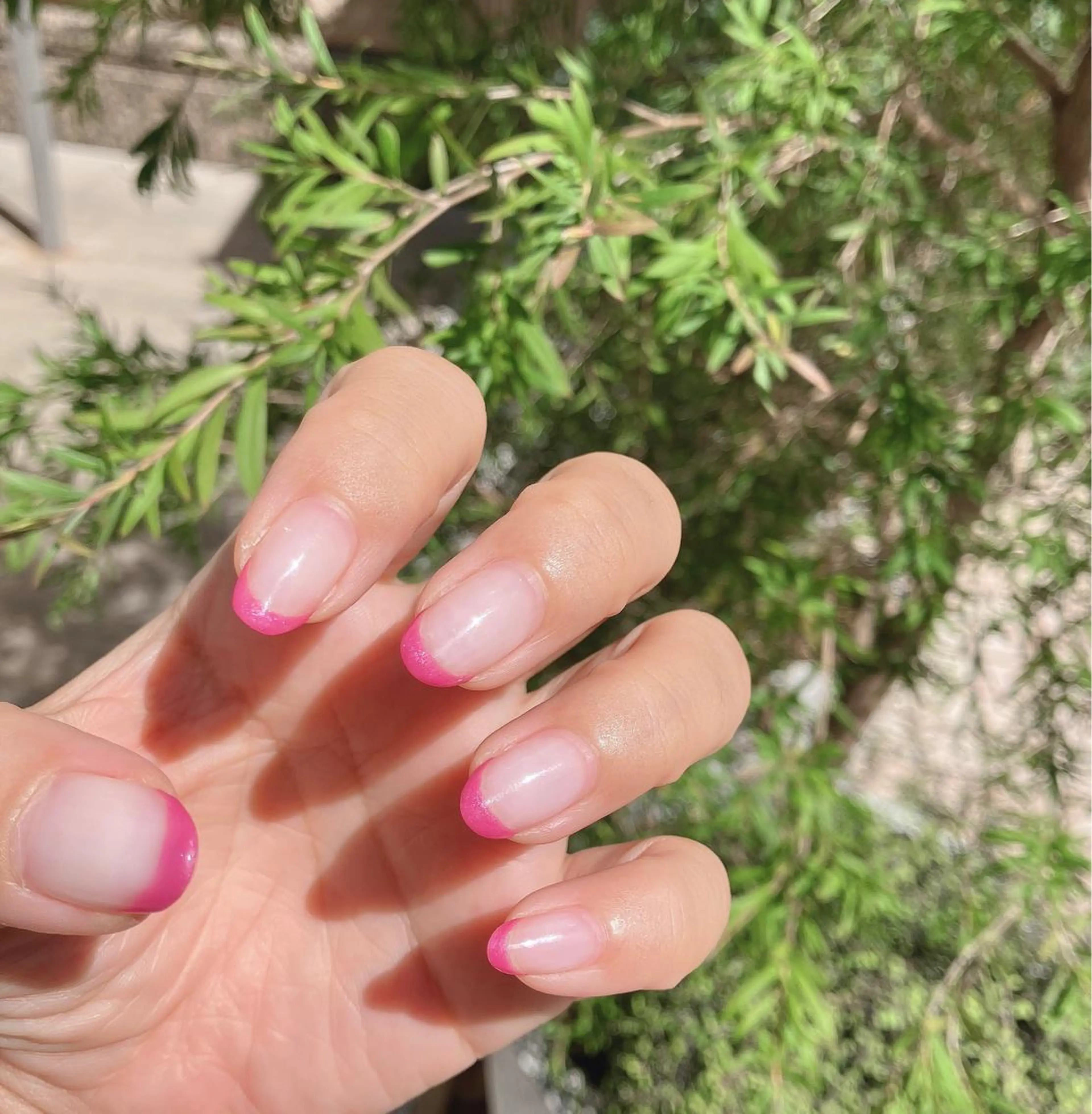 ネイル クリアネイル フレンチネイル ハンドネイル nails 🎀meのネイルデザイン