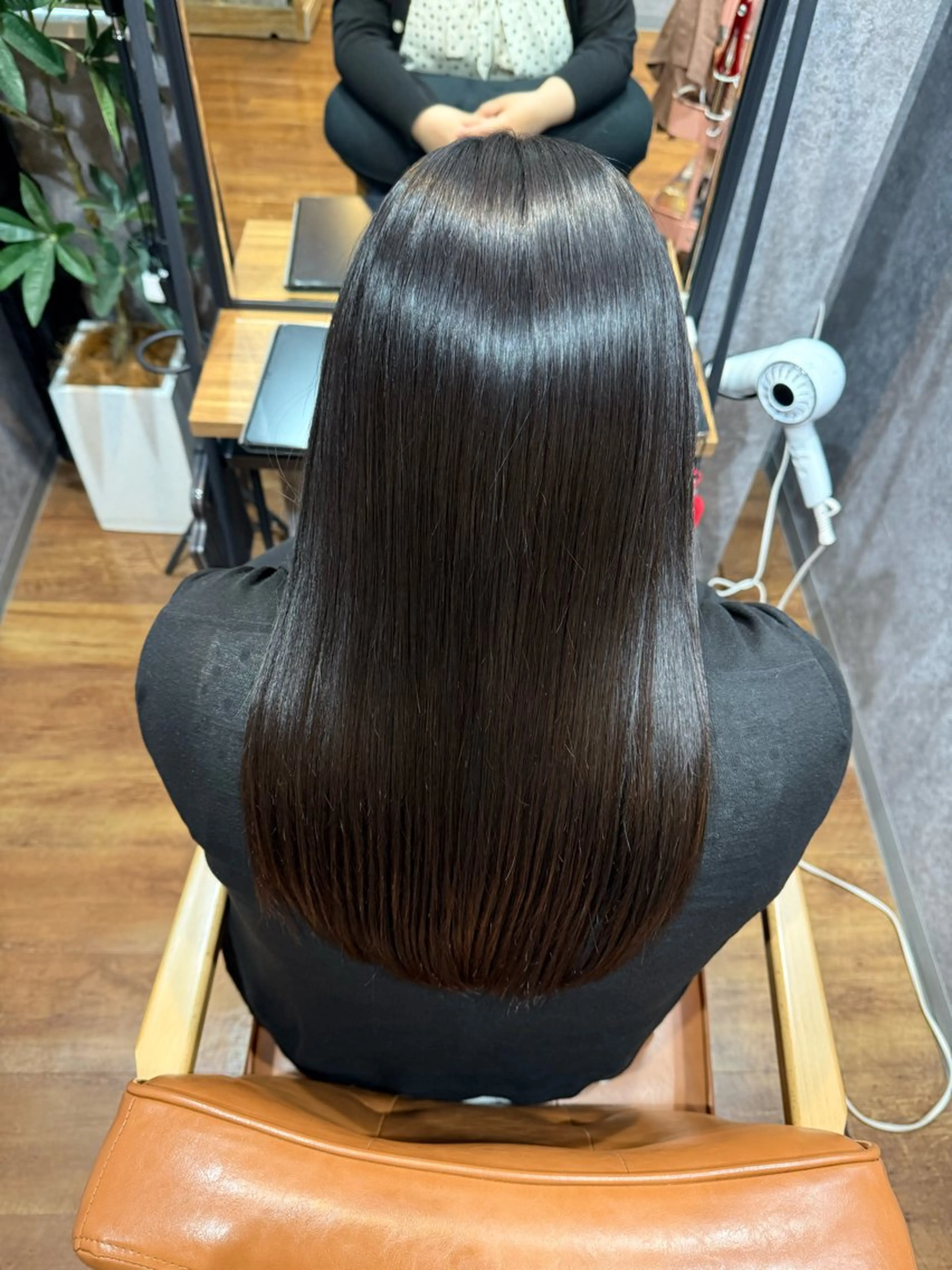 ロング カット 縮毛矯正 トリートメント cocoa船橋🦄 chinamiのヘアスタイル