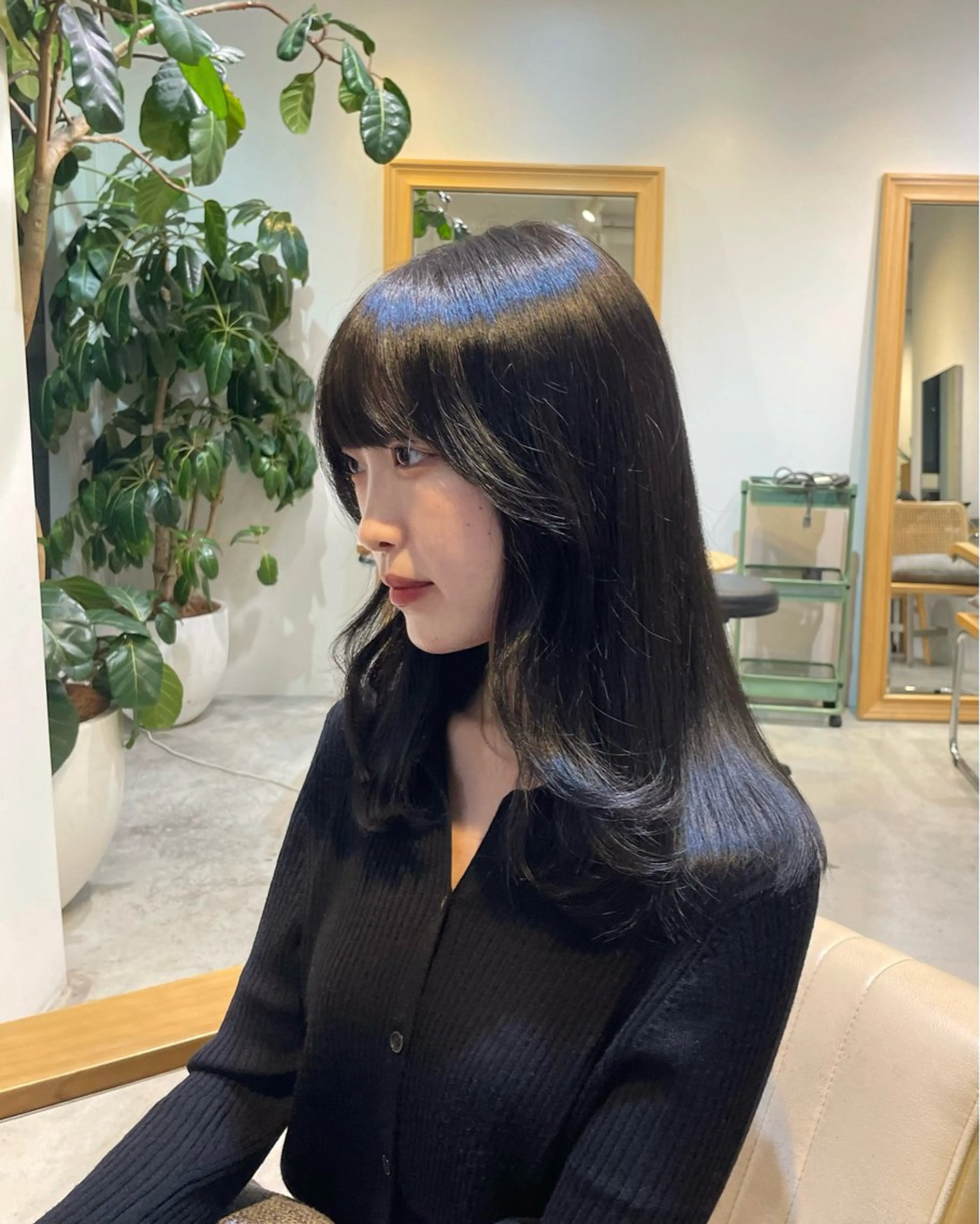 ミディアム カラー 🎀 liz🎀のヘアスタイル