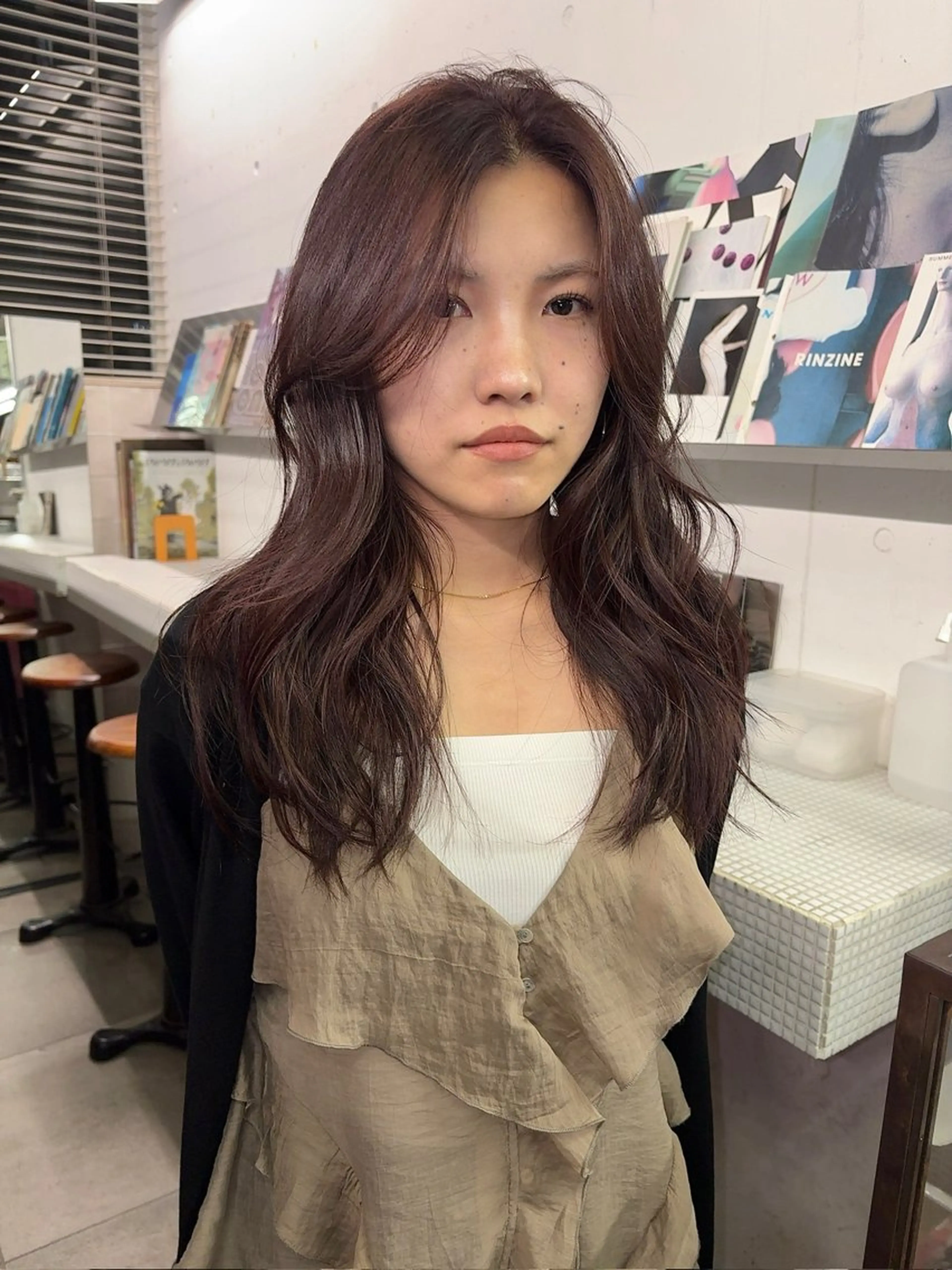 カラー 工藤 姫和のヘアスタイル