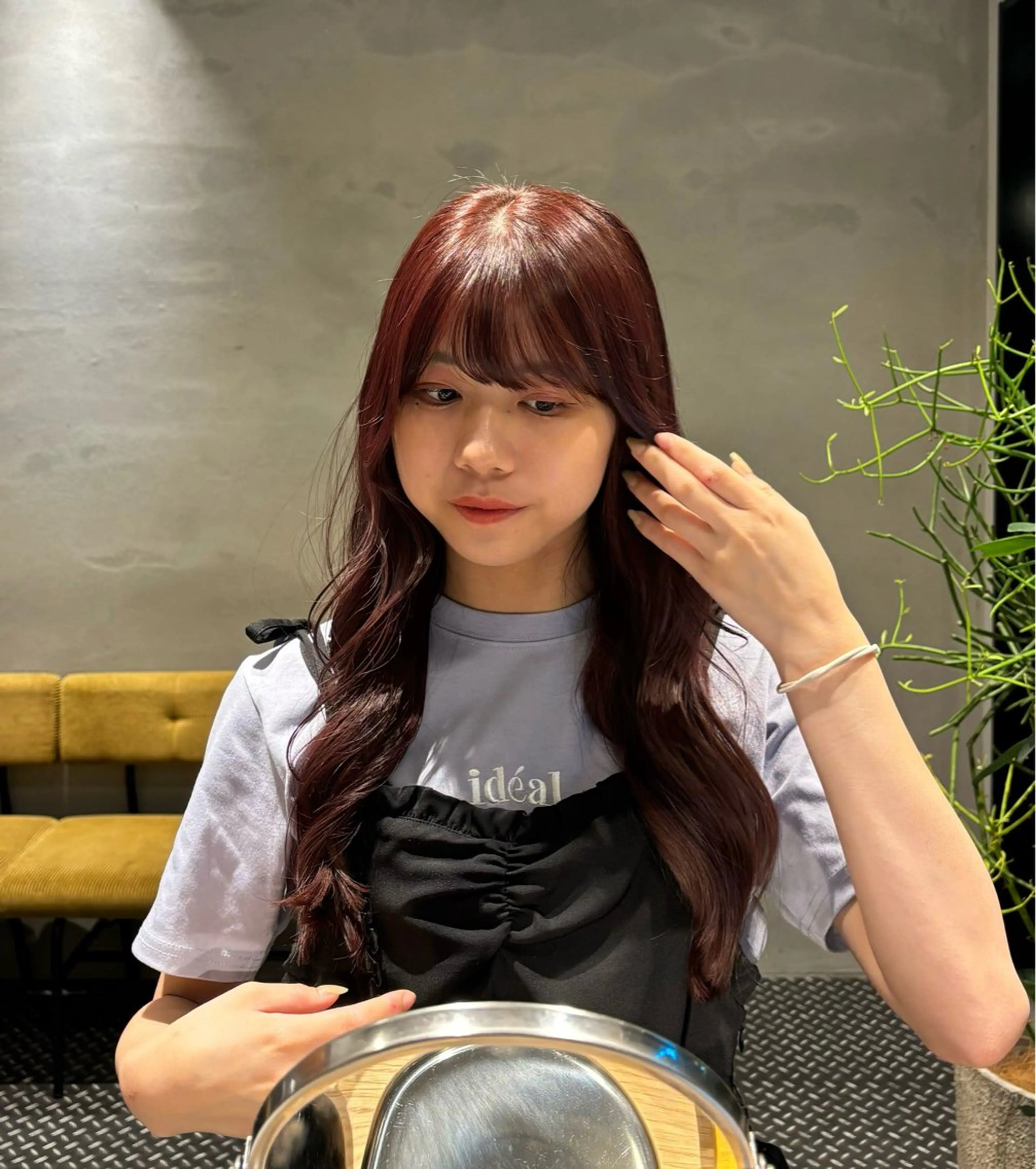 ロング カラー ヘアカラー トリートメント canna ★ayumiのヘアスタイル