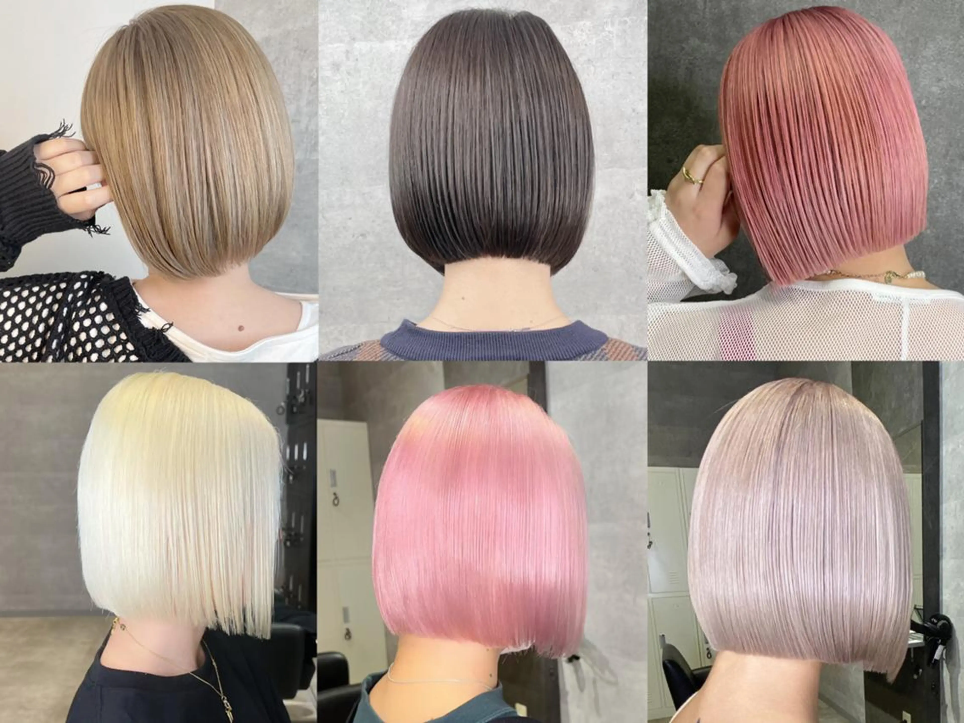 ミディアム 外国人風カラー ハイライト 髪質改善 似合わせカット トリートメント カット ヘアカラー トリートメント ＿WHITE鳳店 アンダーバーホワイトのヘアスタイル