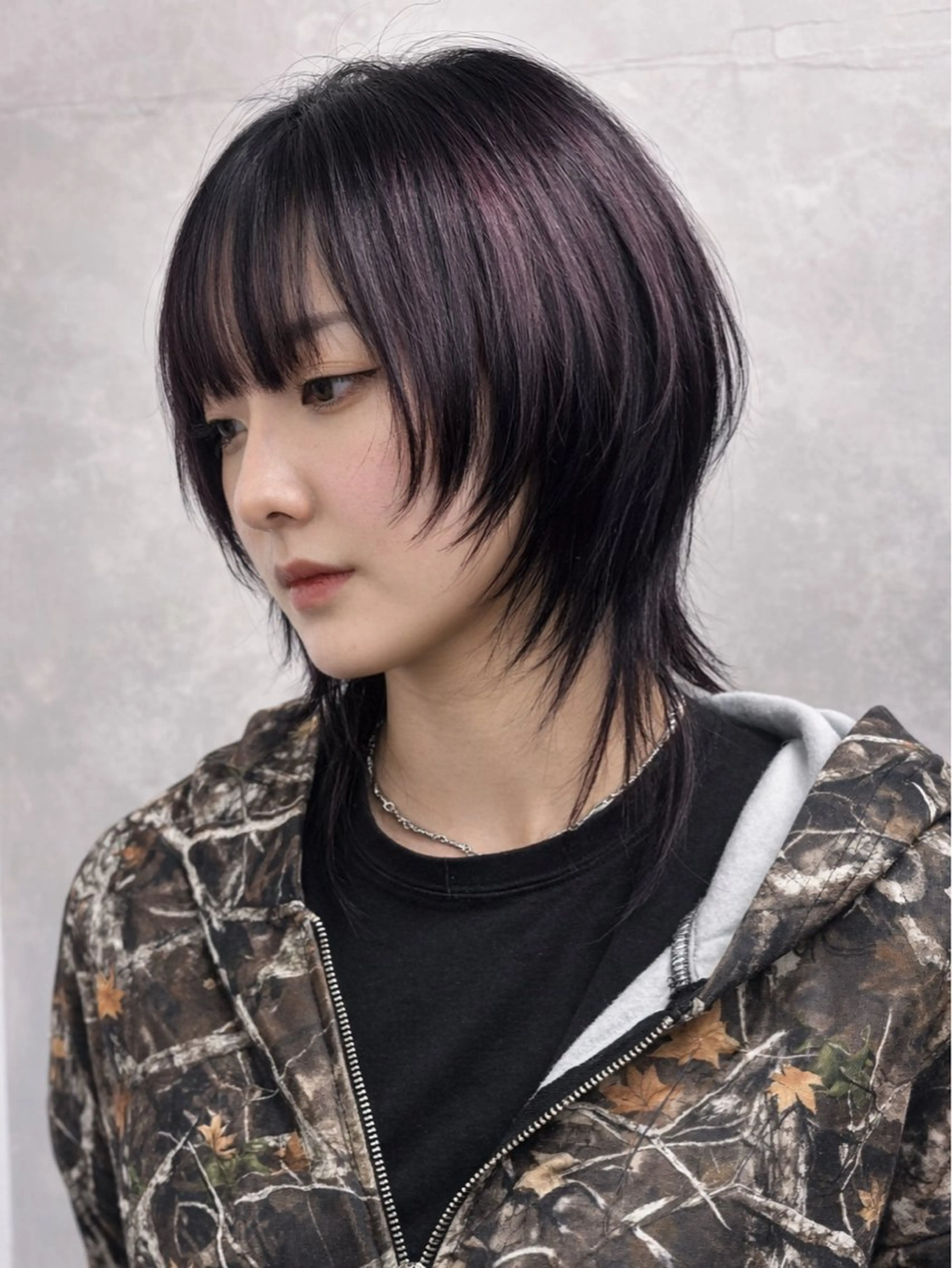 ミディアム ゲンキ /ウルフカットのヘアスタイル