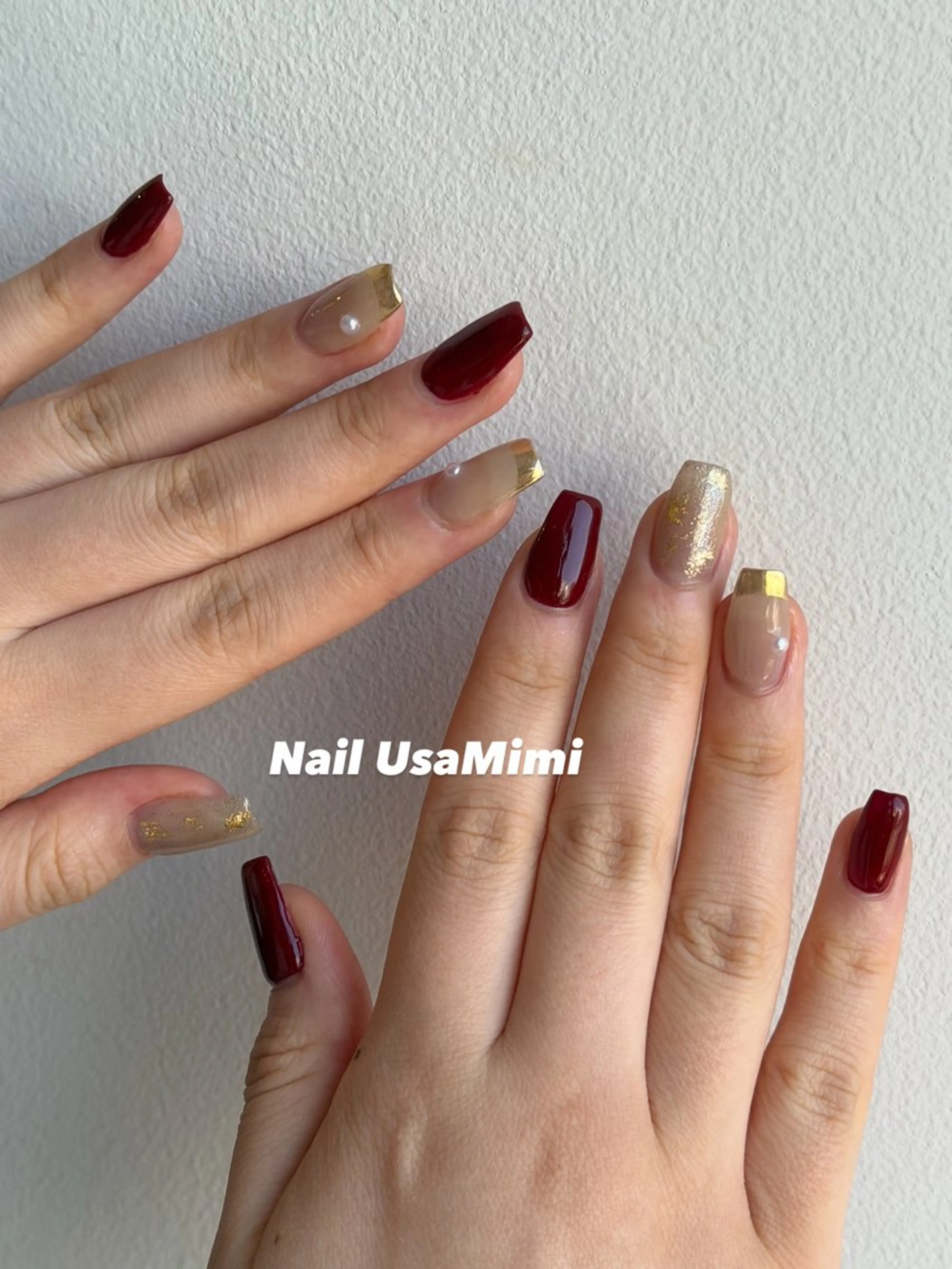 ネイル ハンドネイル 本町Nail Usa Mimi  SAKIのネイルデザイン