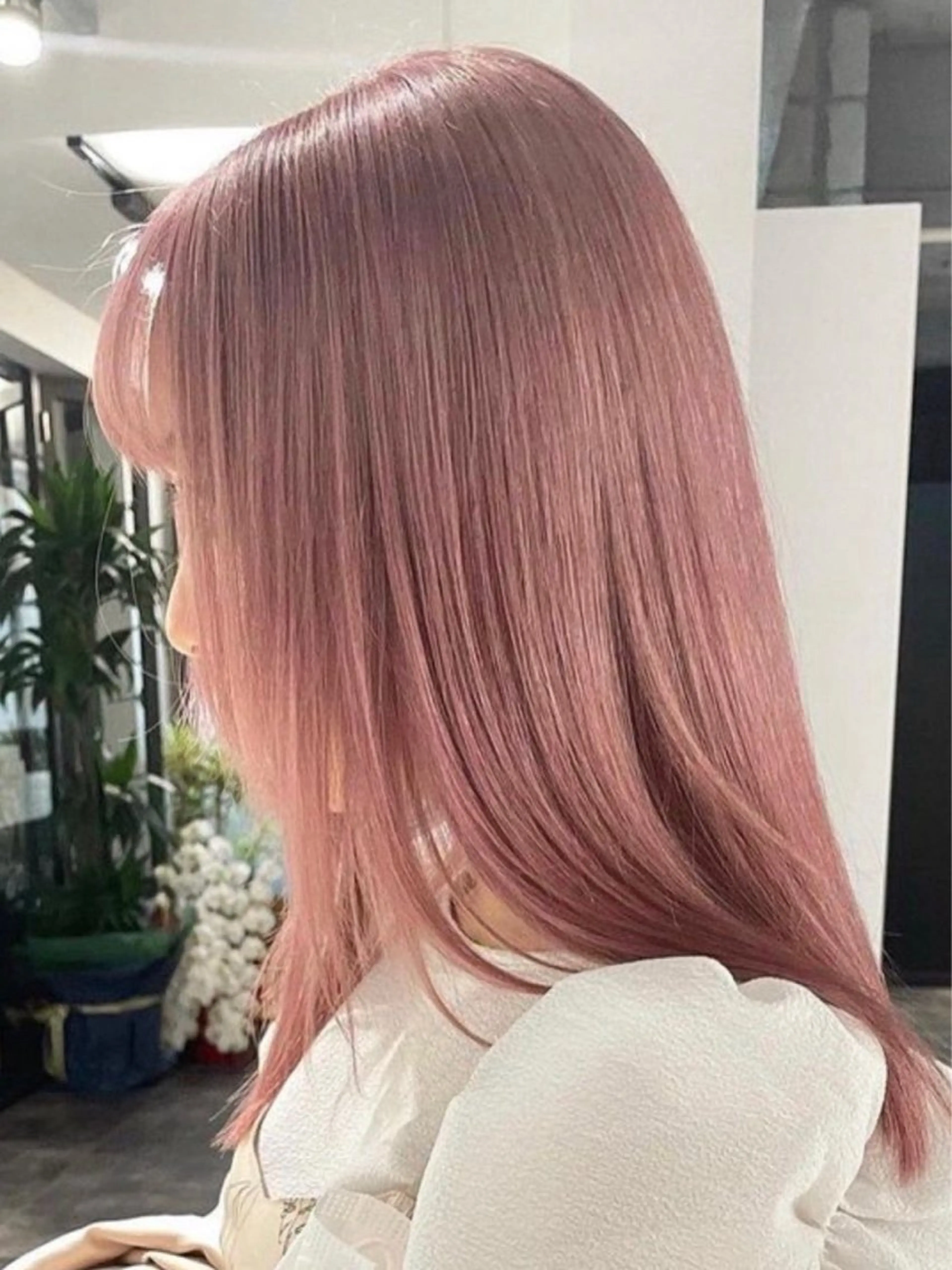 ロング カラー shuse /艶カラー  栄のヘアスタイル
