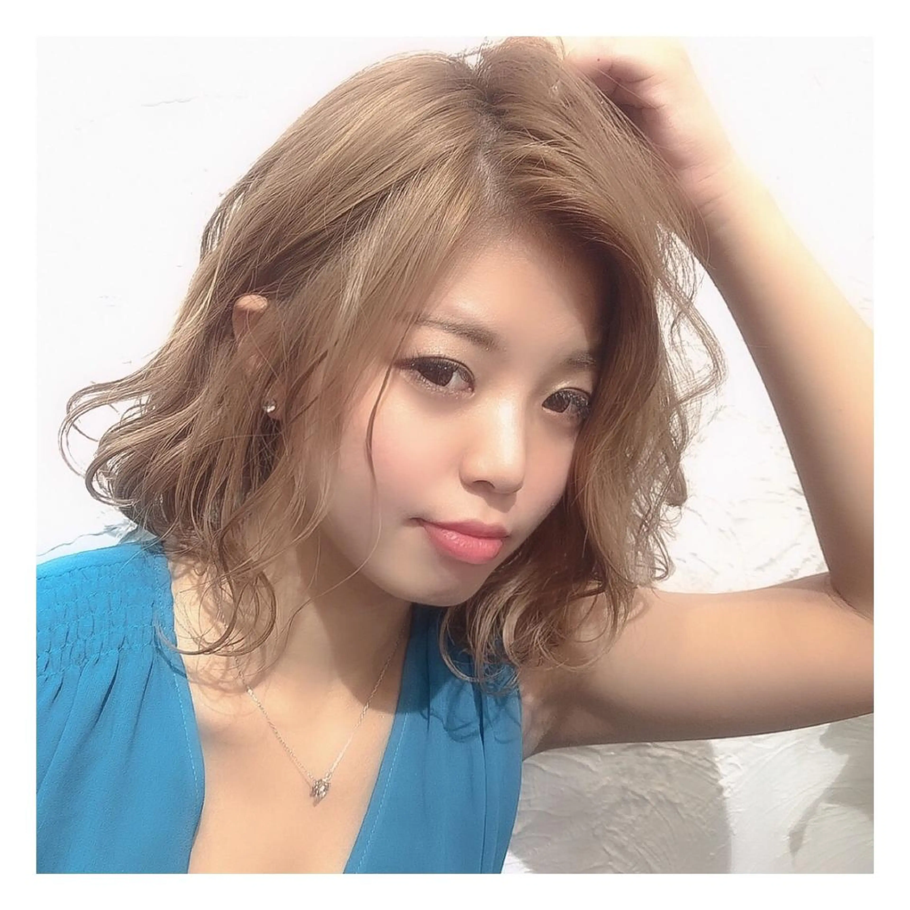 ミディアム カラー beauty: beast 大町店のヘアスタイル