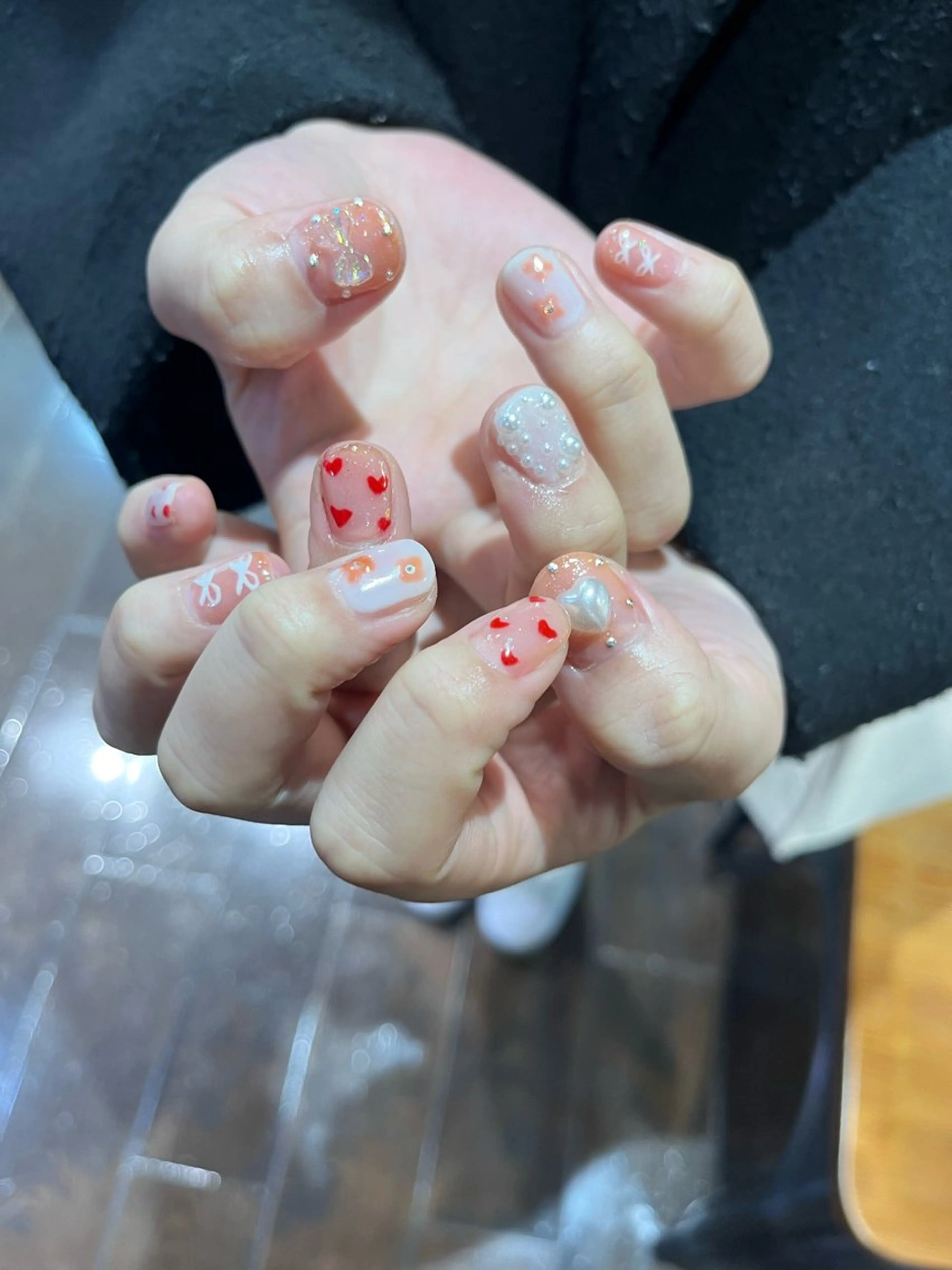 ネイル 韓国レイヤー🇰🇷 🤍🎀honokaのヘアスタイル
