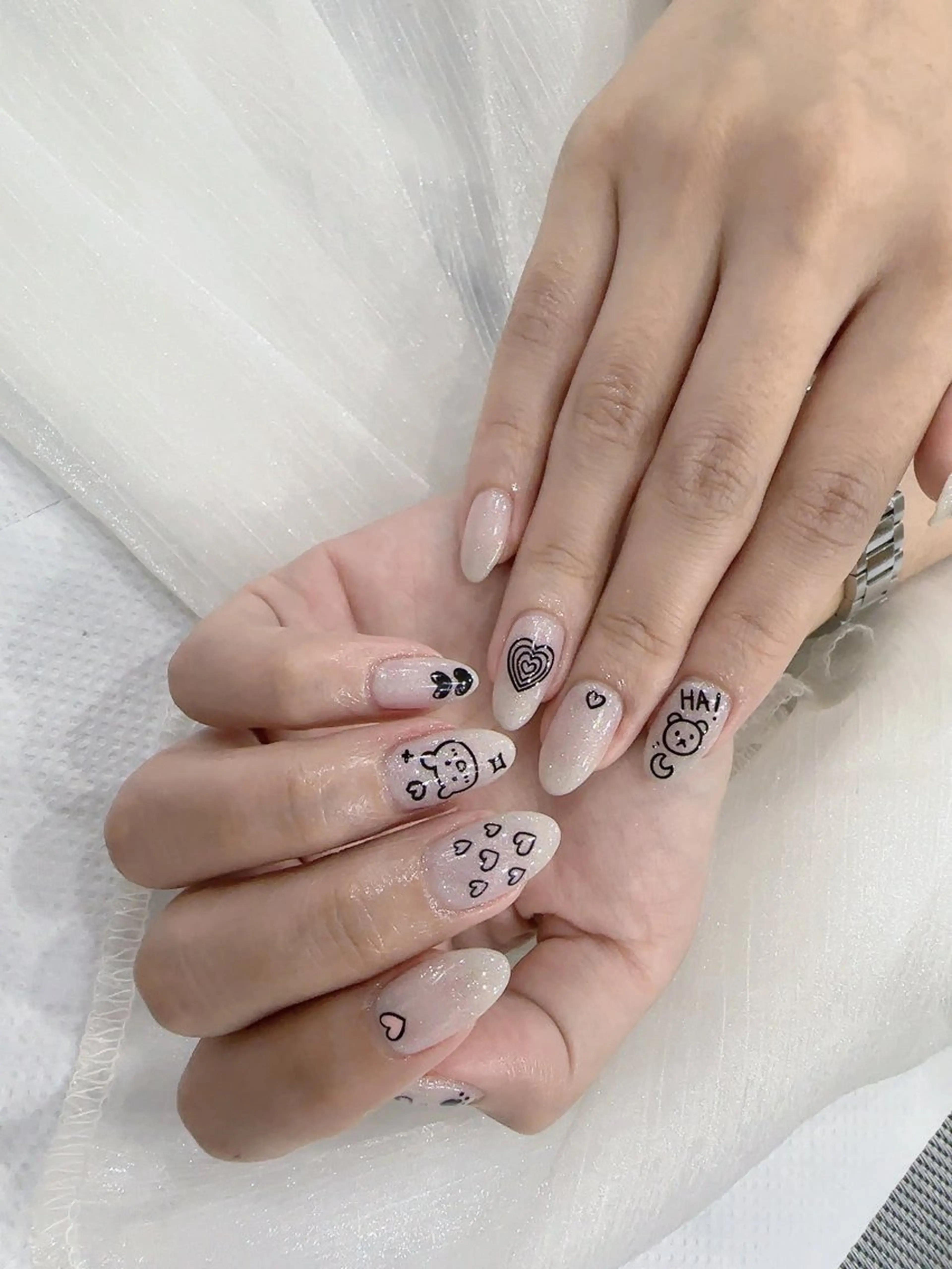 ネイル ハンドネイル ハンドケア Sachi Nail上野のネイルデザイン
