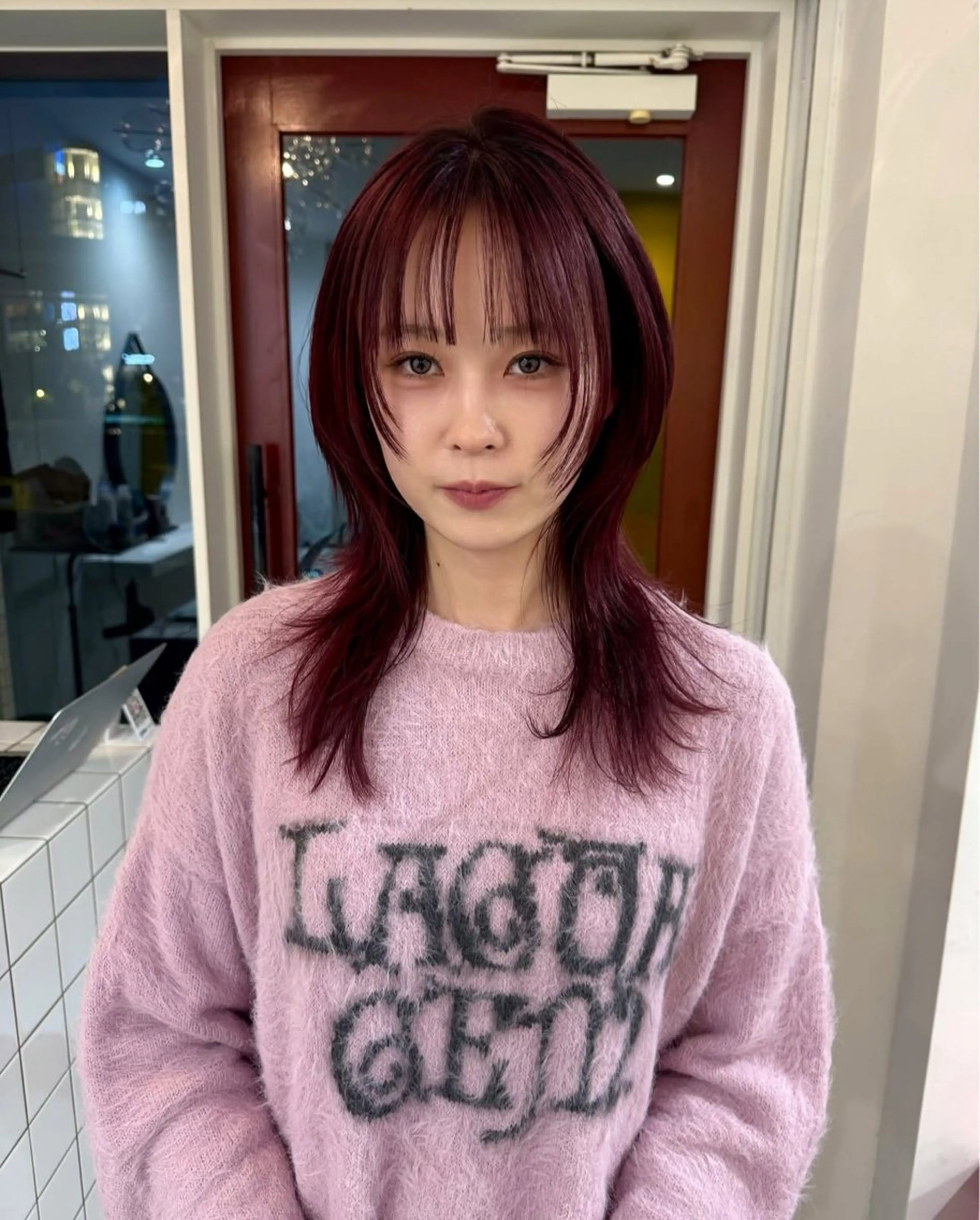 カラー 梅田/艶カラー/ じゅなのヘアスタイル