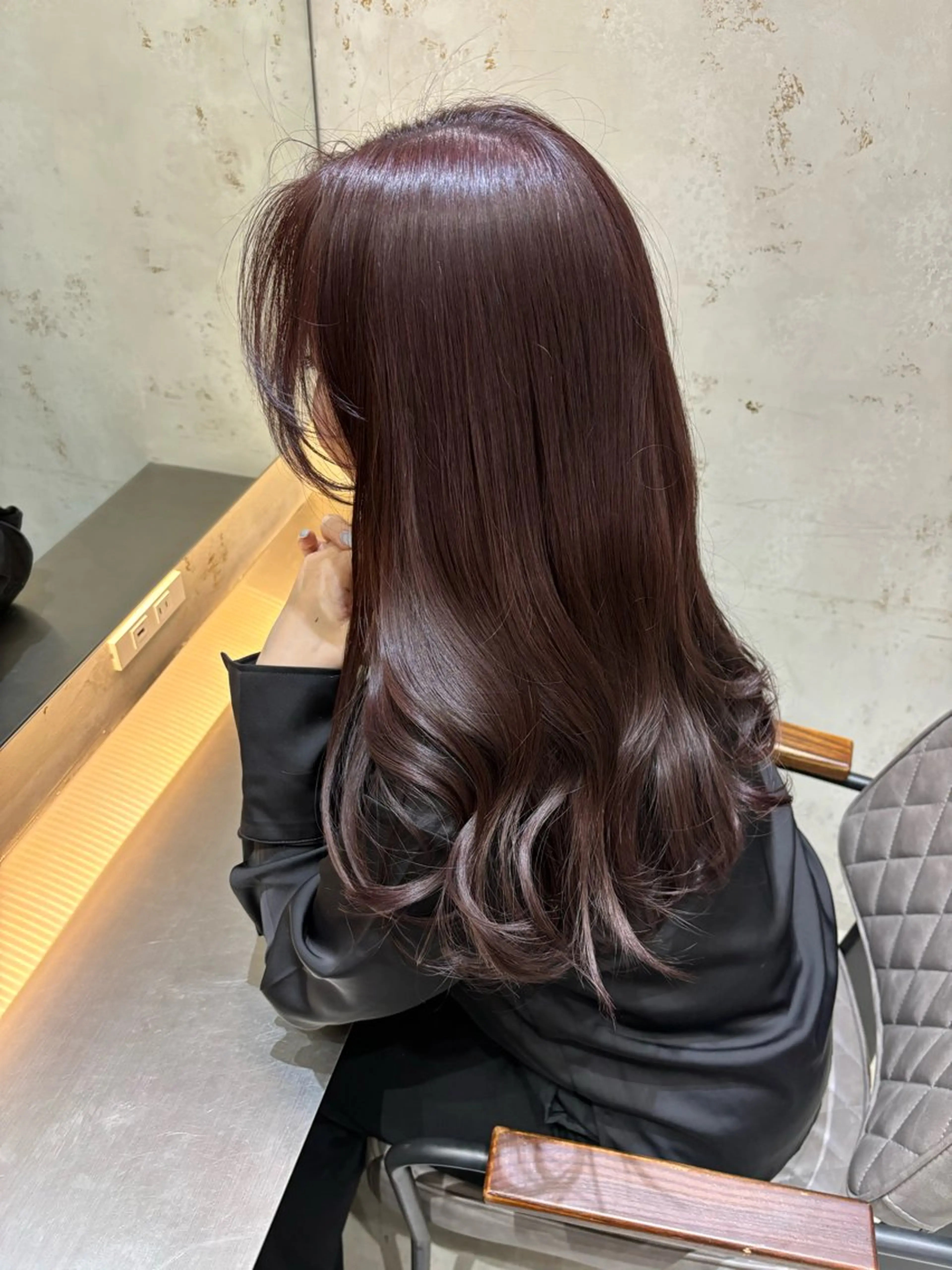 ロング カラー ブリーチ ブリーチなしカラー 似合せ/結べる レイヤー/遼祐のヘアスタイル