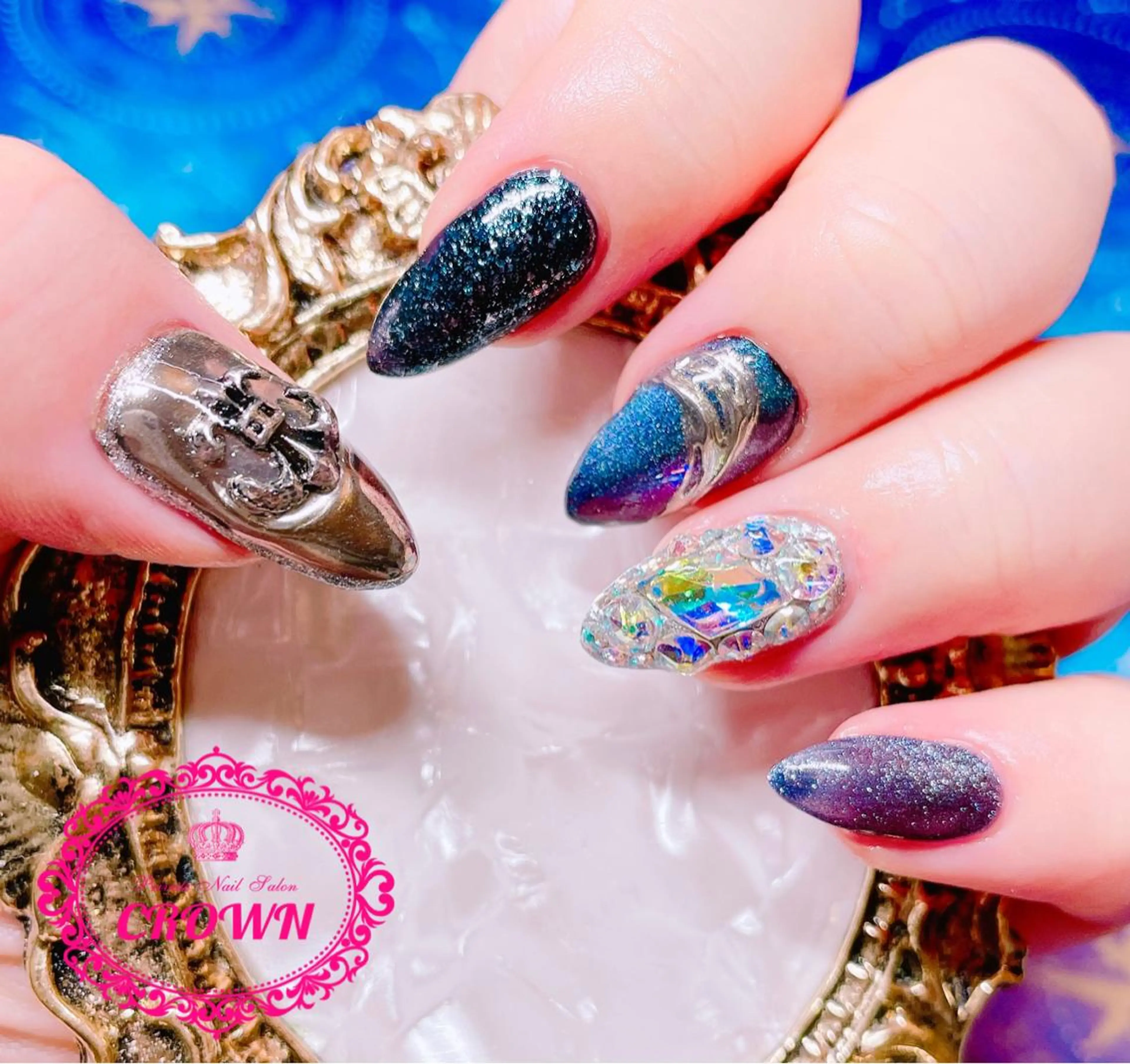 ネイル CROWN プライベートサロンのネイルデザイン