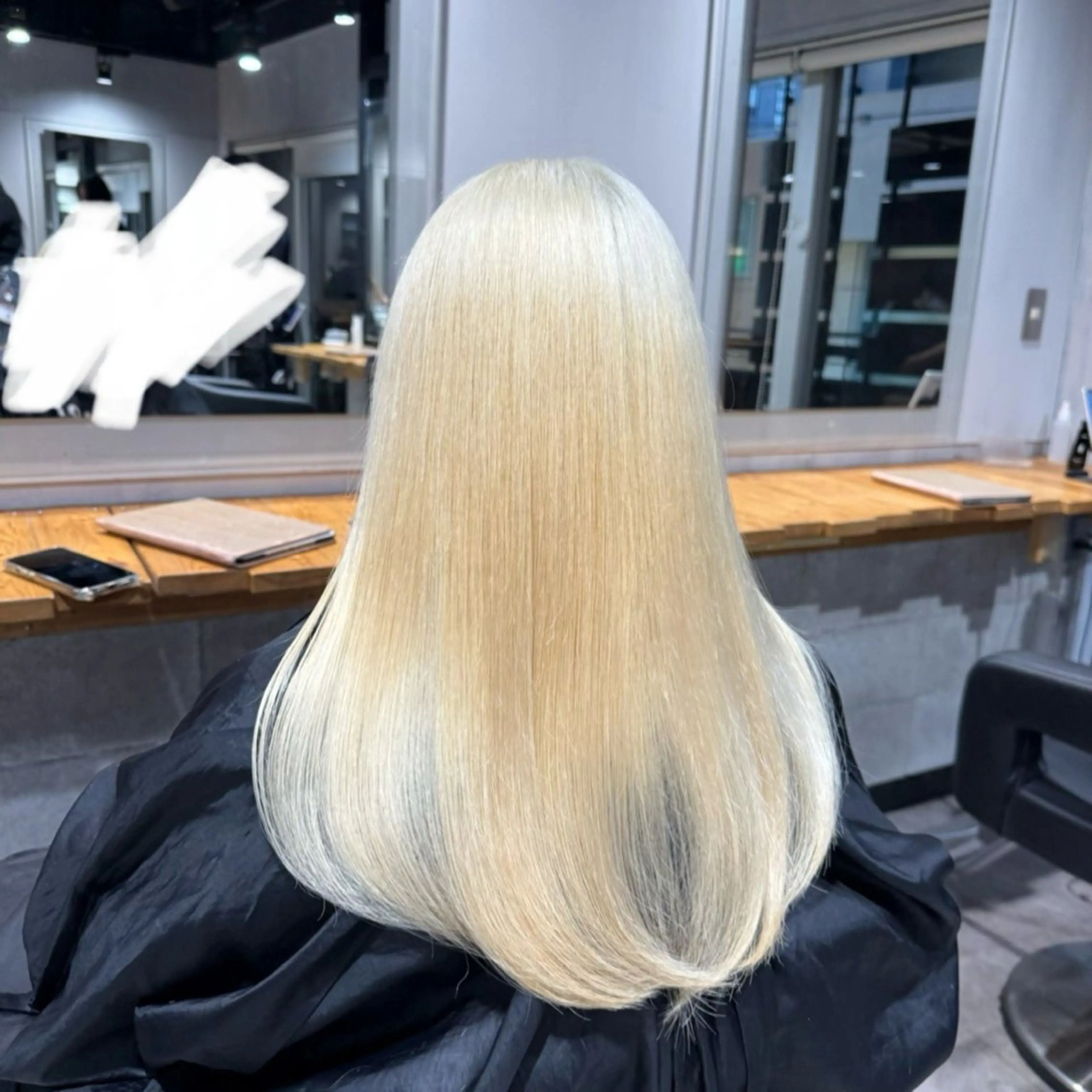 ロング 吉田 成希のヘアスタイル