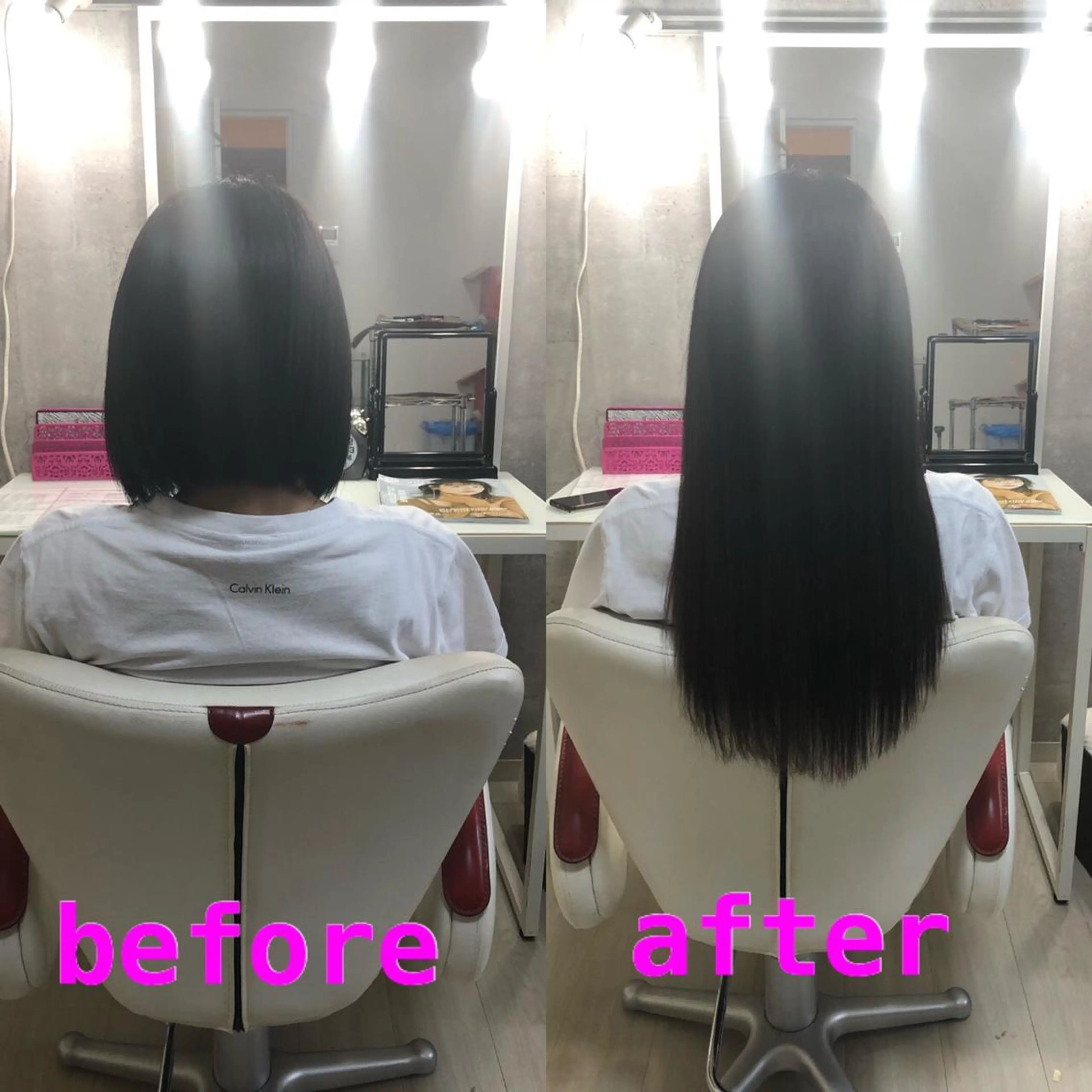 ロング エクステ 🌸ドレスアップ 心斎橋店🌸のヘアスタイル