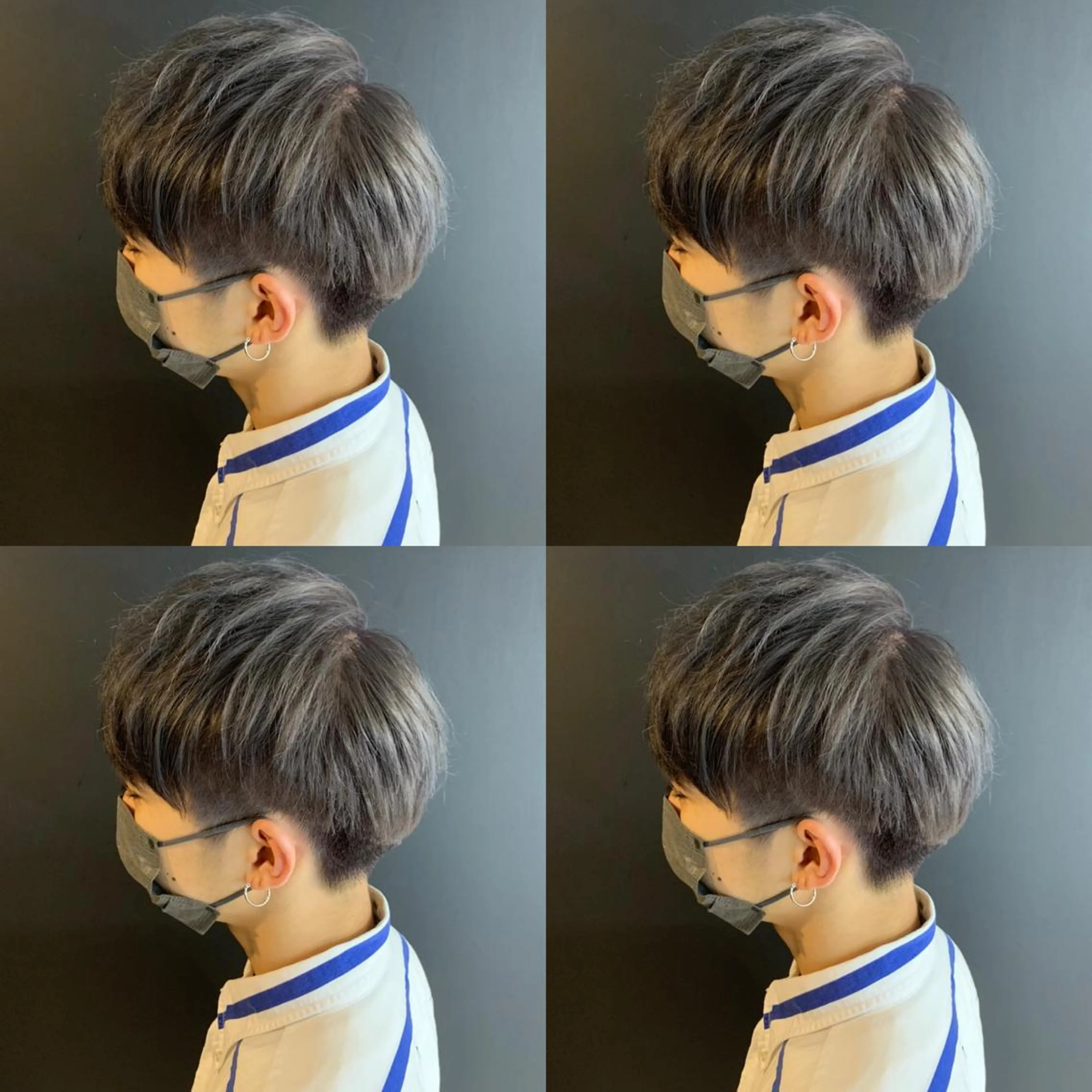 👑メンズ限定👑カット➕眉カット➕頭皮改善スパ【骨格矯正カット/頭皮ケア】の写真