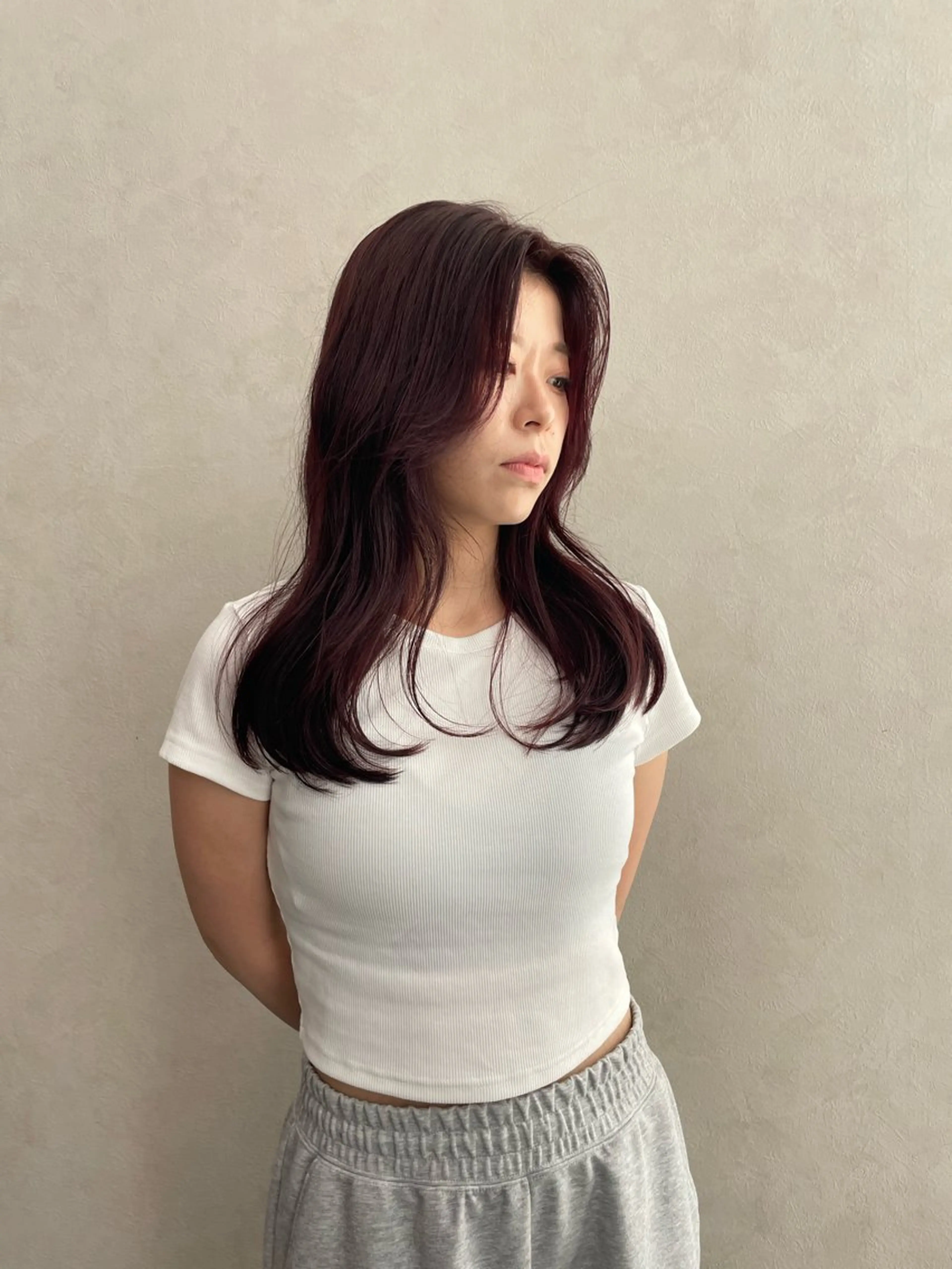 ロング カラー 🍐透明感カラー🍐 レイヤーカットのヘアスタイル