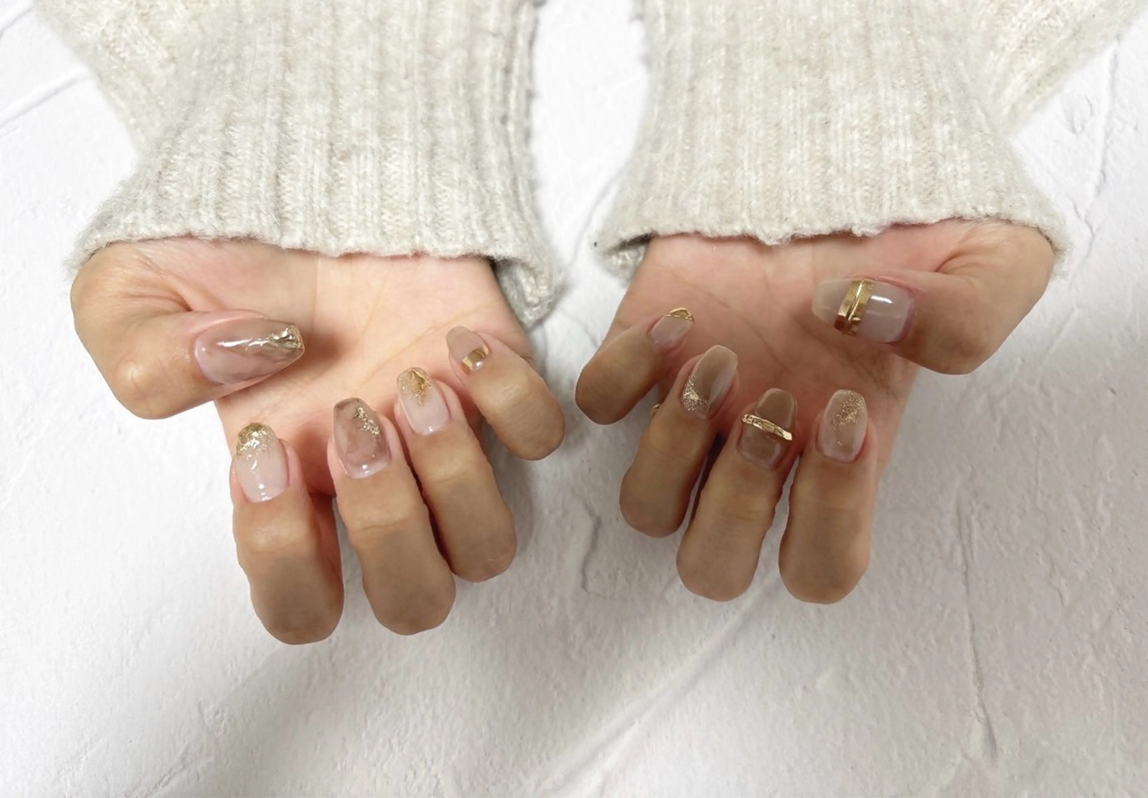 ネイル 愛川町 あんすりうむのネイルデザイン