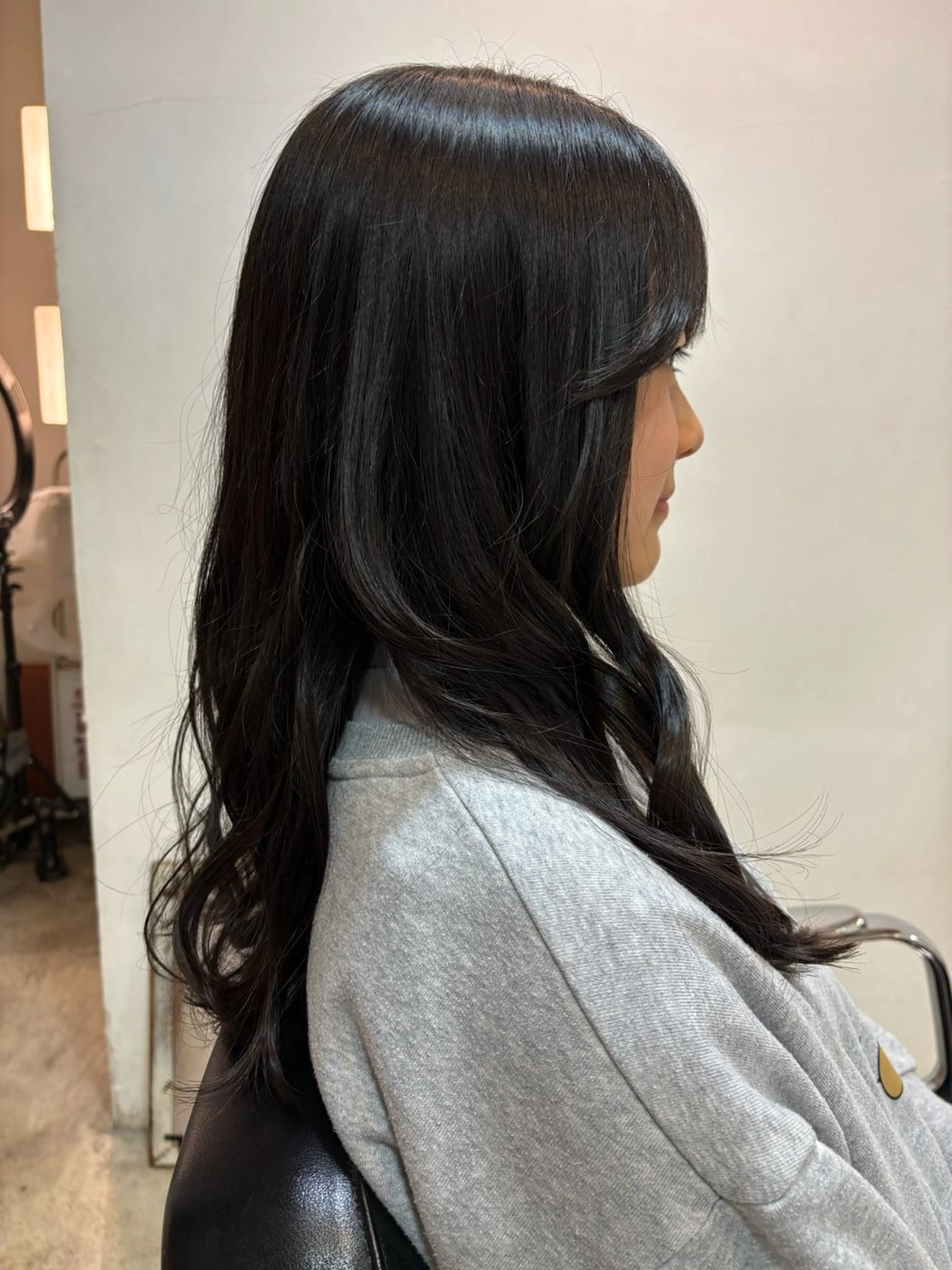 ロング ロング カット イナイ ハルカのヘアスタイル