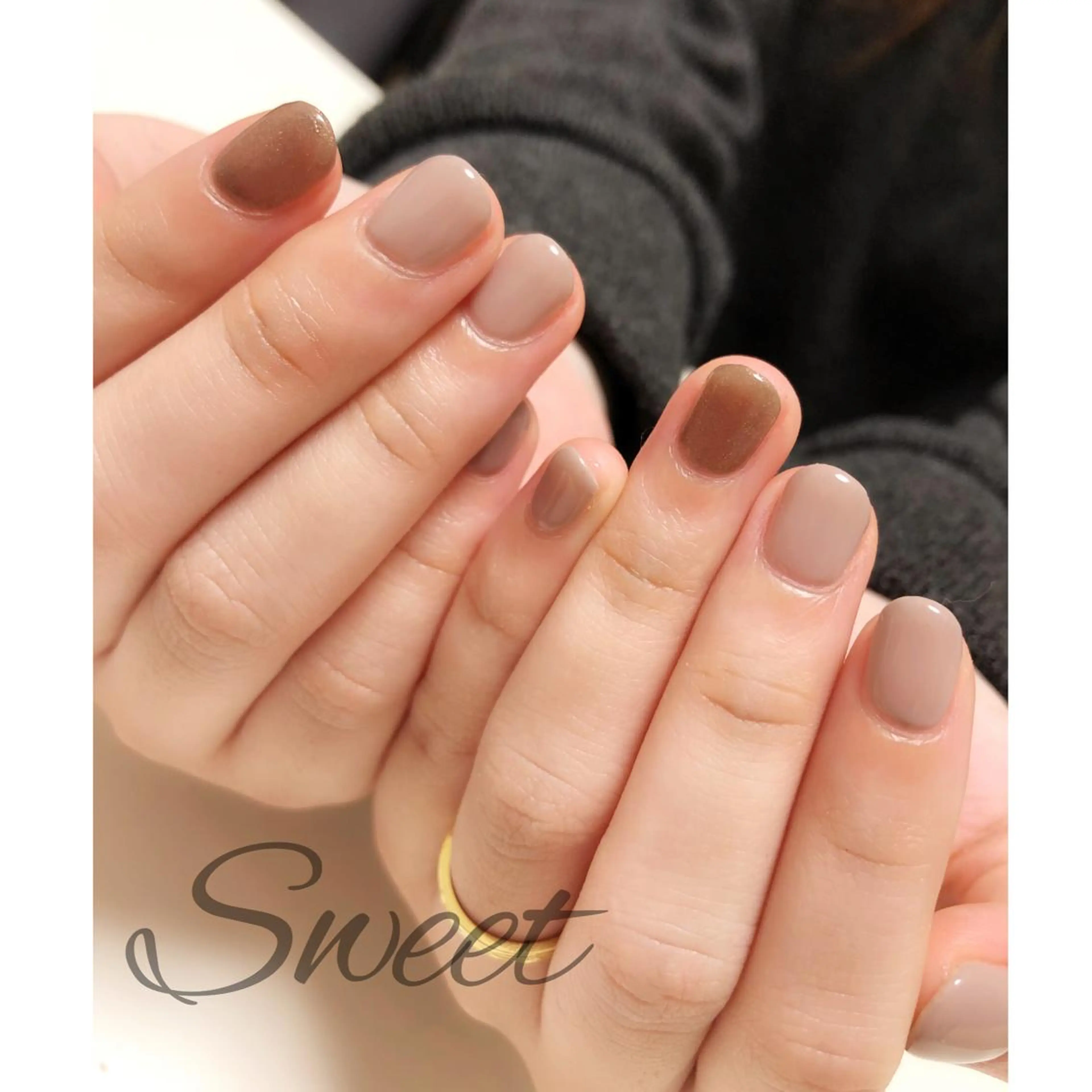 ネイル sweet 仲野陽子のネイルデザイン