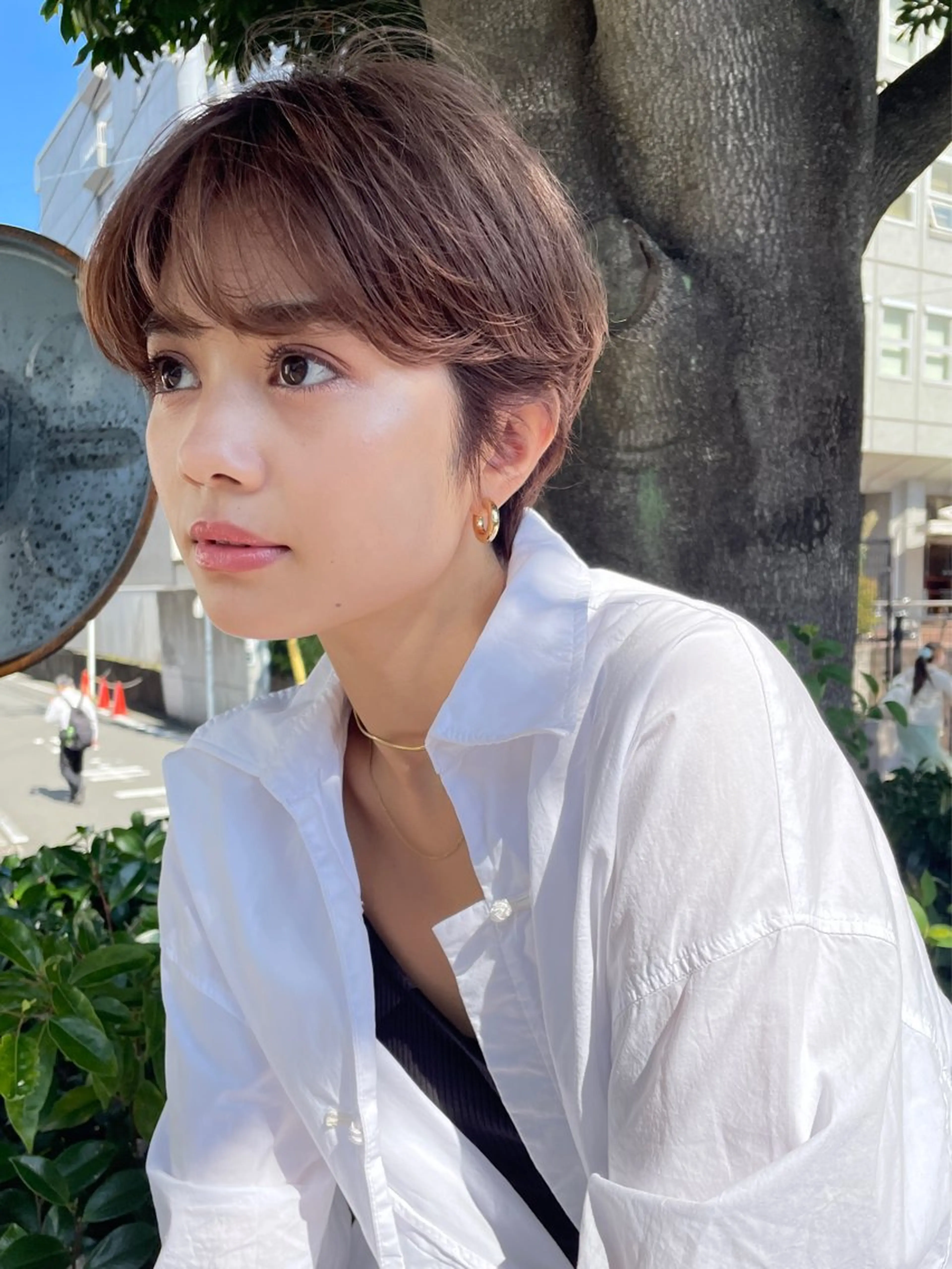 ショート カット 丸茂 聖名のヘアスタイル