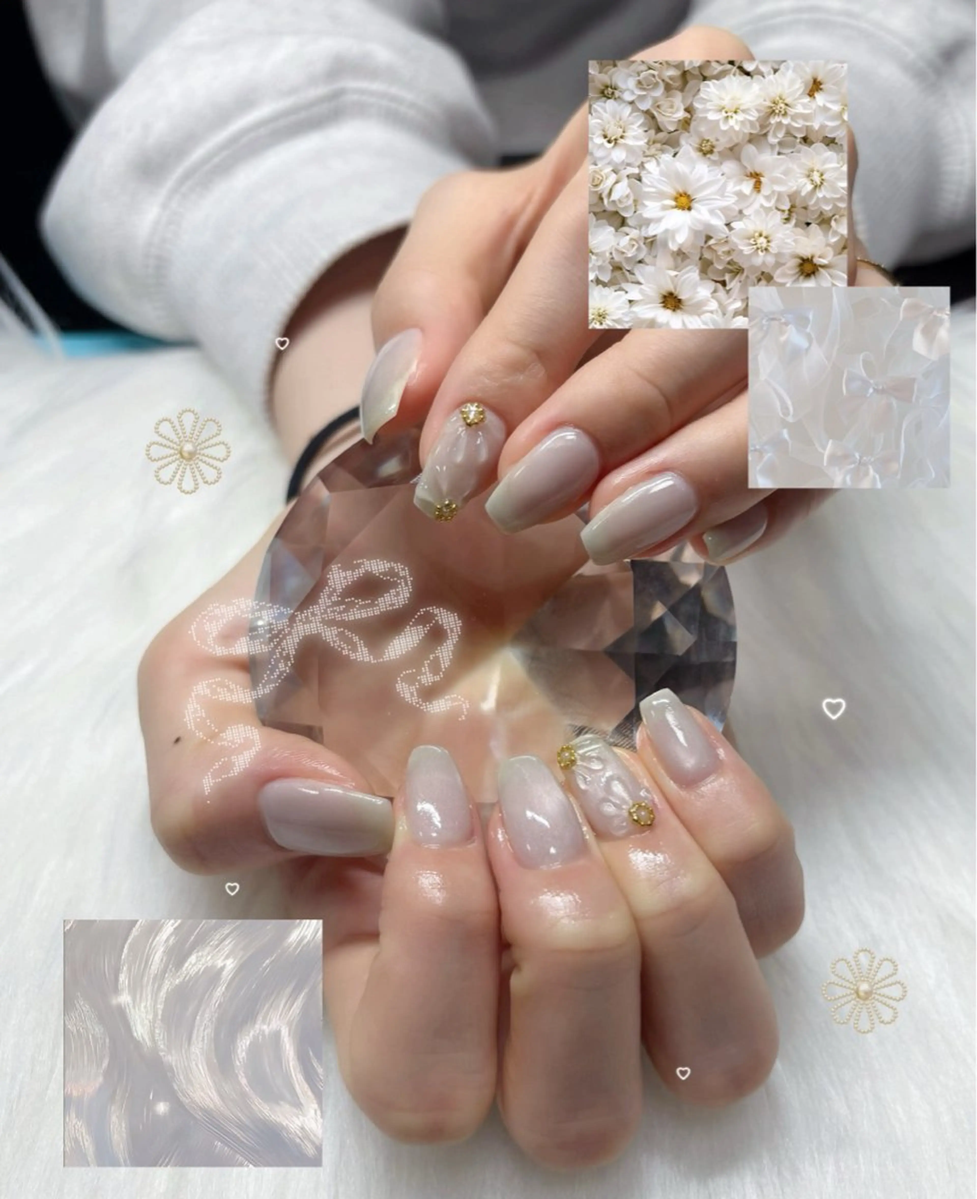 【カラー300種類以上🎀】オフありハンド チップ長さだし ワンカラー🍓⏦ﾟ⭑の写真