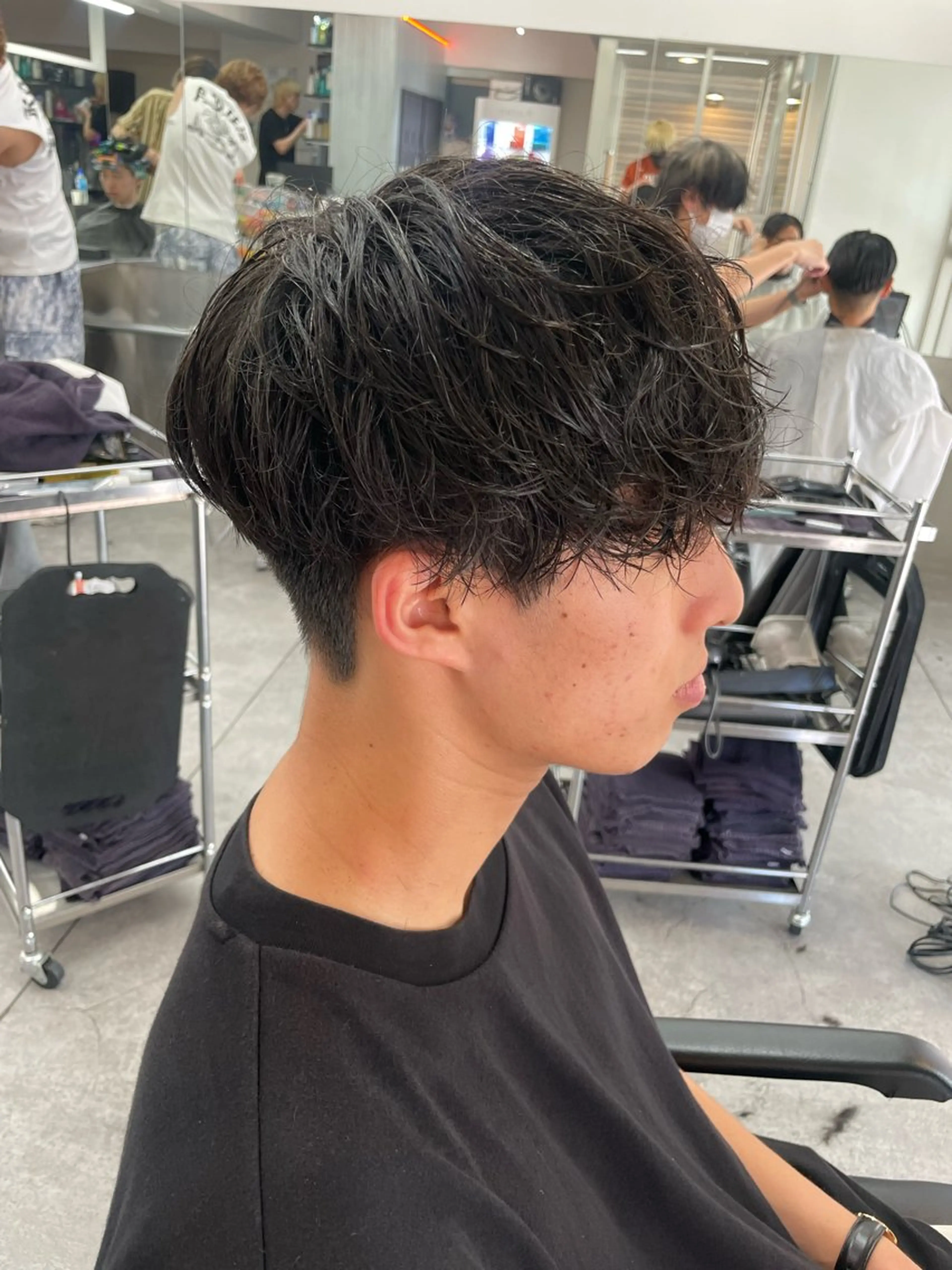 パーマ メンズ カット パーマ 町田エリアＮｏ．１/ パーマ特化/太田京希のヘアスタイル