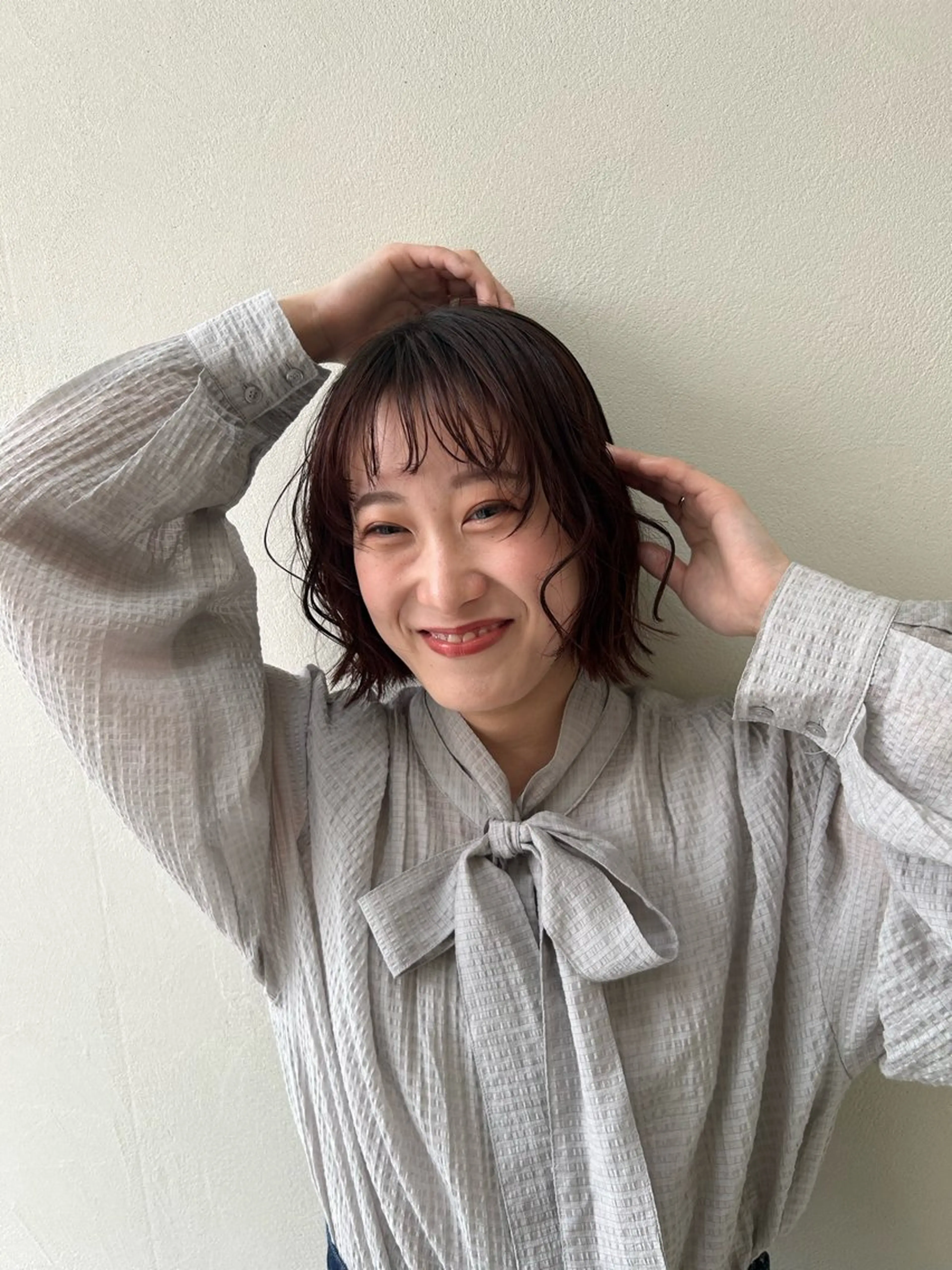 カラー 田中 優陽のヘアスタイル
