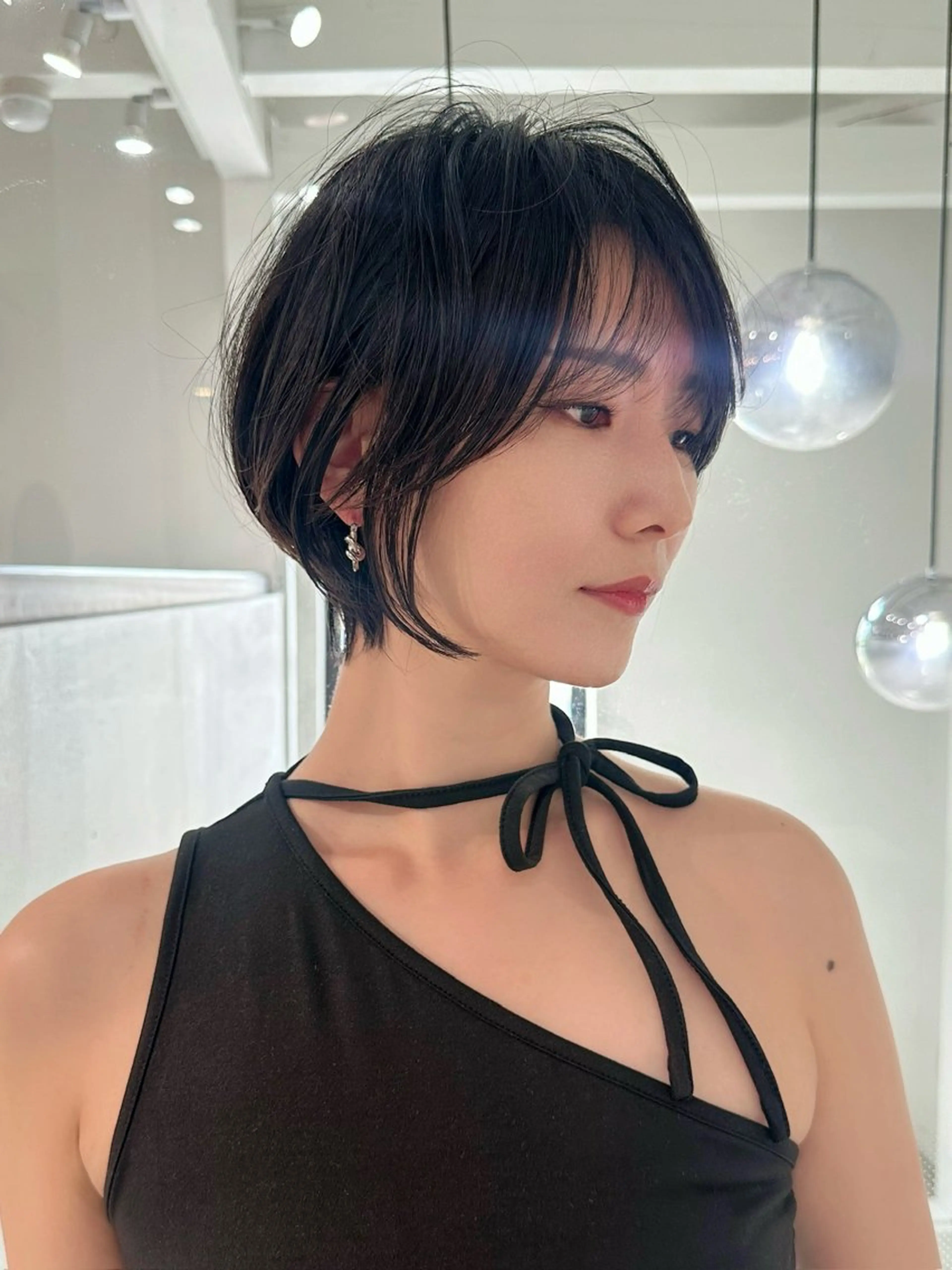 ショート ショートヘア 小顔カット カット ヘアカラー トリートメント ヘッドスパ taiga レイヤー /髪質改善/矯正🌈のヘアスタイル