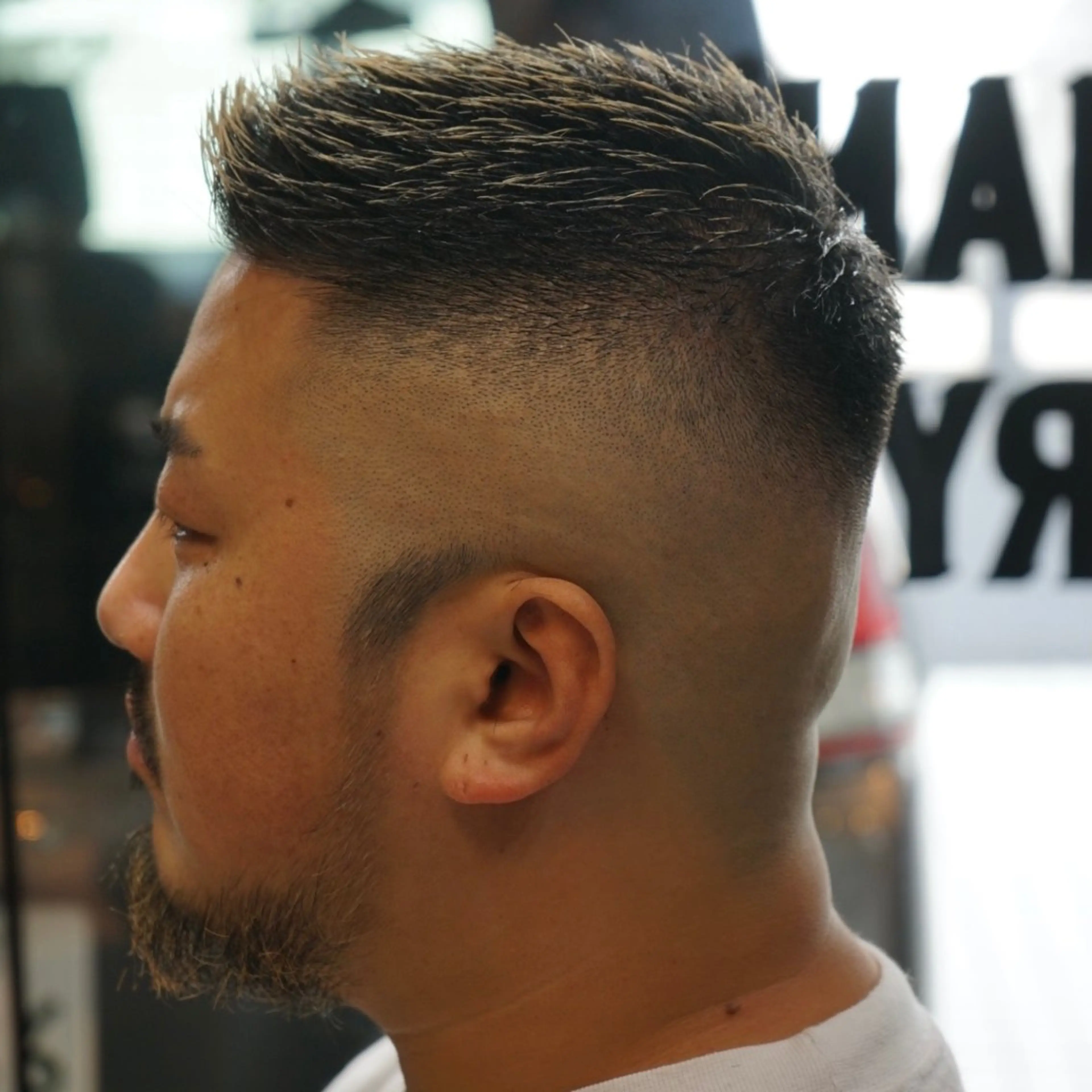メンズ ビジネス フェードカット スキンフェード 💈AOTA KEISHI💈のヘアスタイル