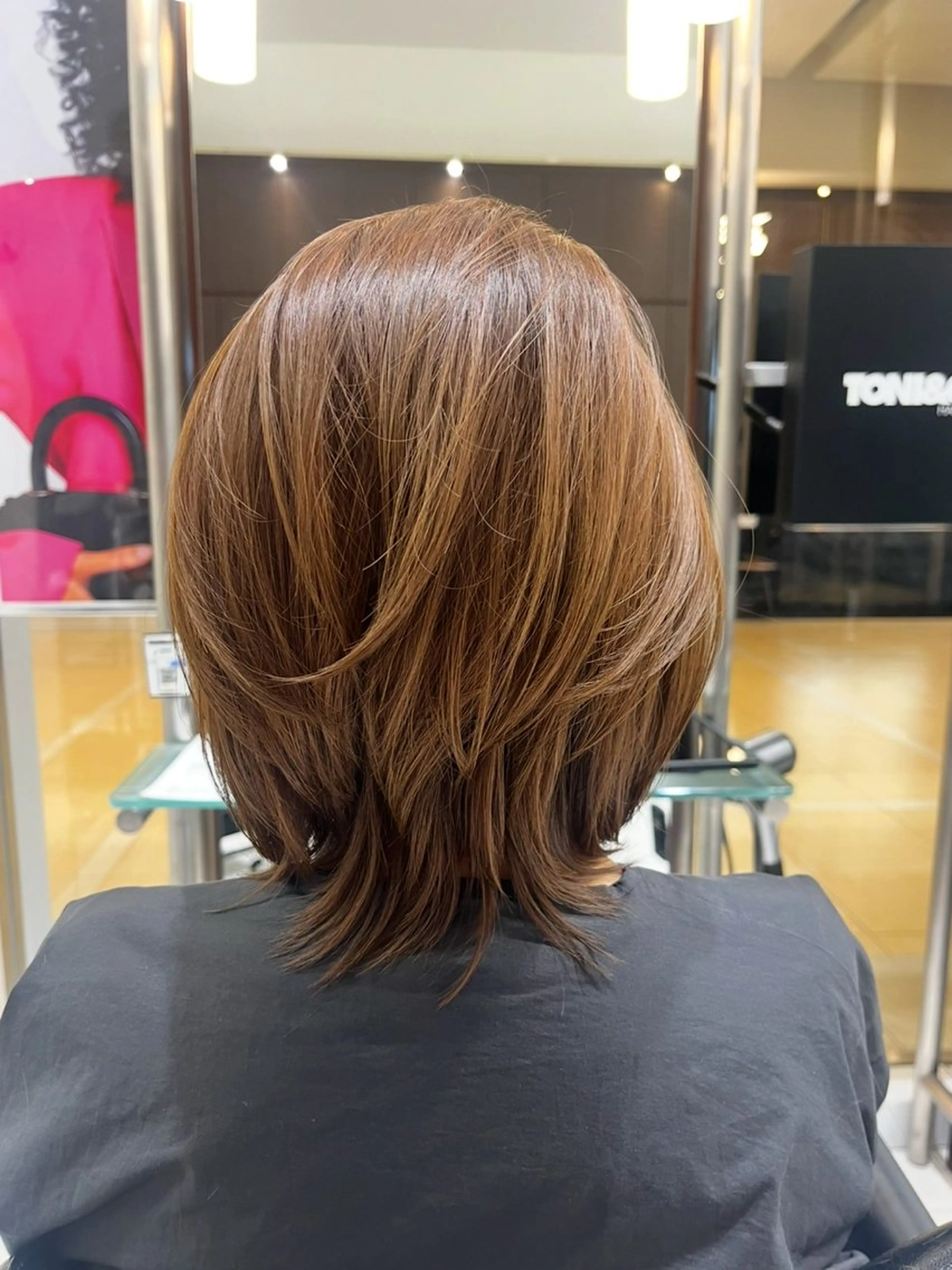 ミディアム ミディアムレイヤー レイヤーカット 武岩 綾子のその他イメージ