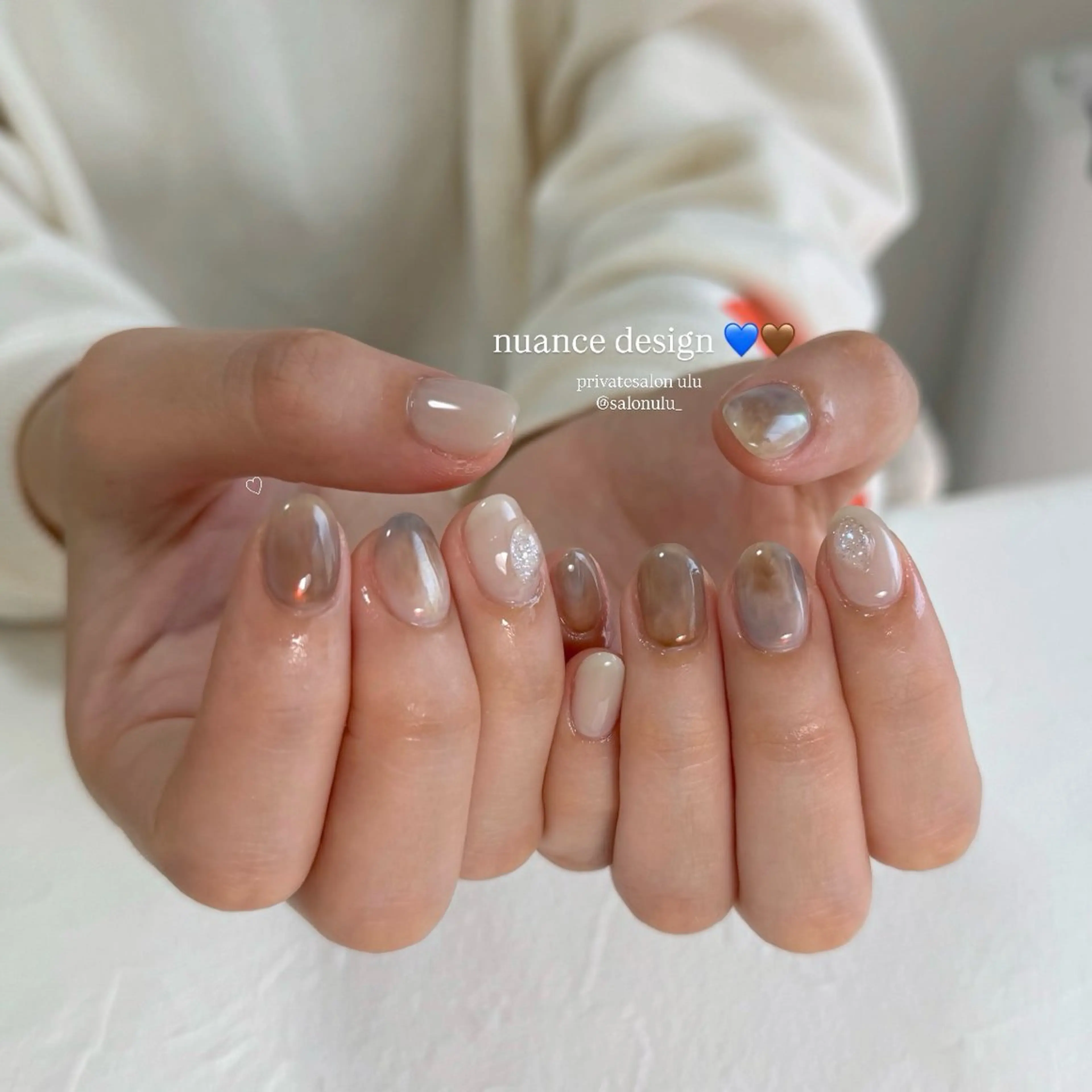 ネイル ハンドネイル nailsalon uluのネイルデザイン