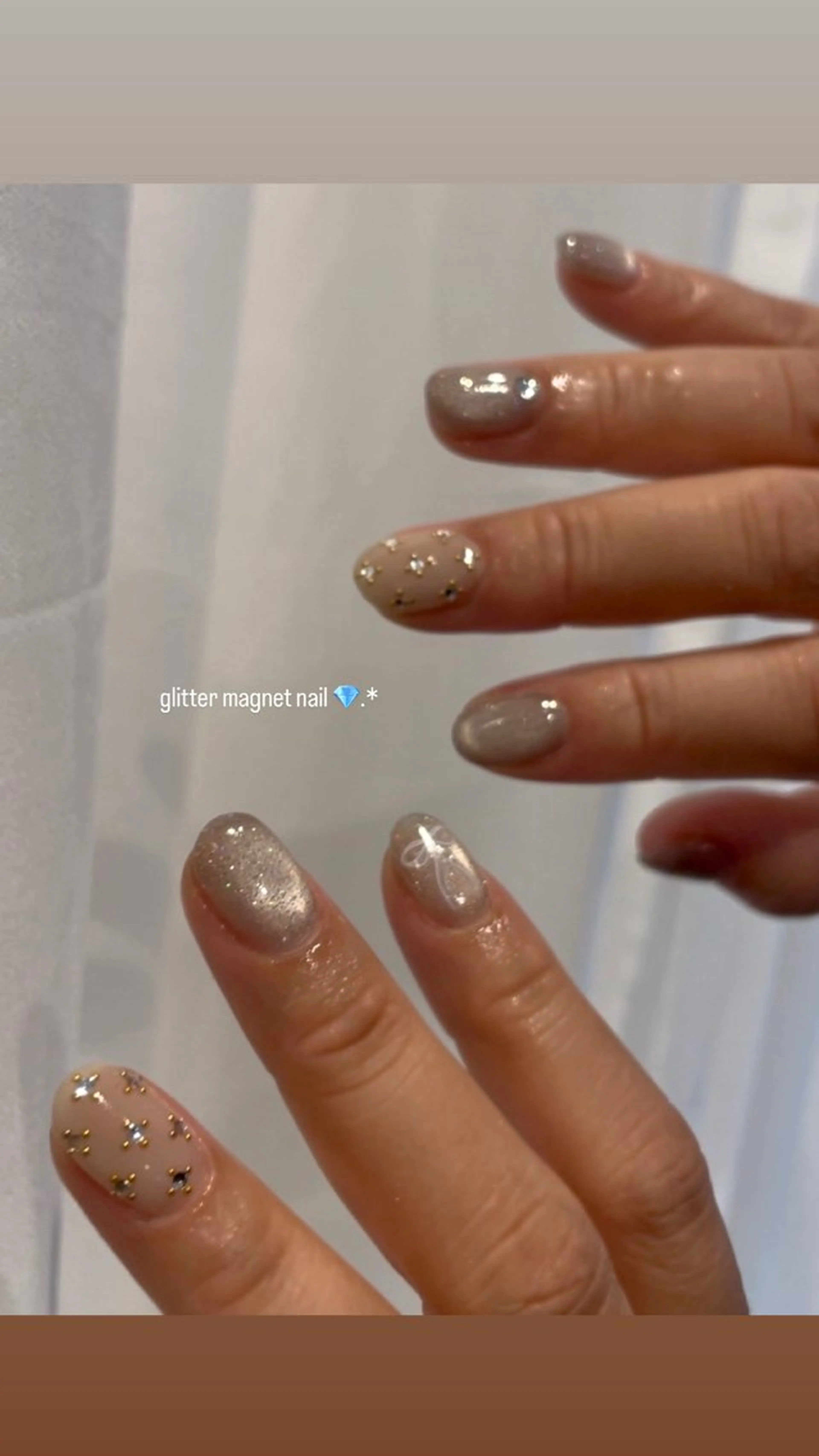 ネイル ラメ(グリッター) マグネットネイル ハンドネイル MASHU /サヤnail♡のネイルデザイン