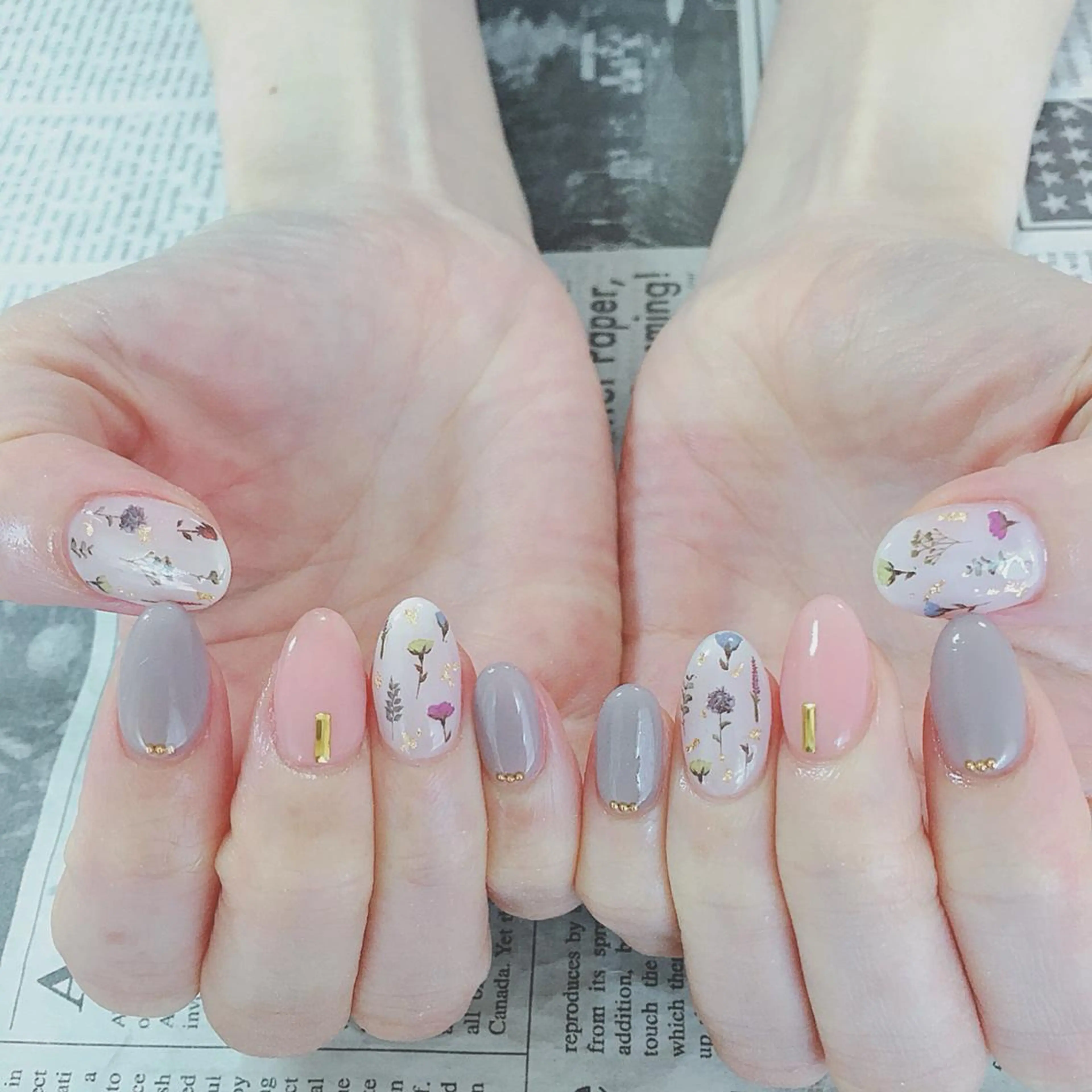 ネイル ハンドネイル ハンドケア 森山 舞のネイルデザイン