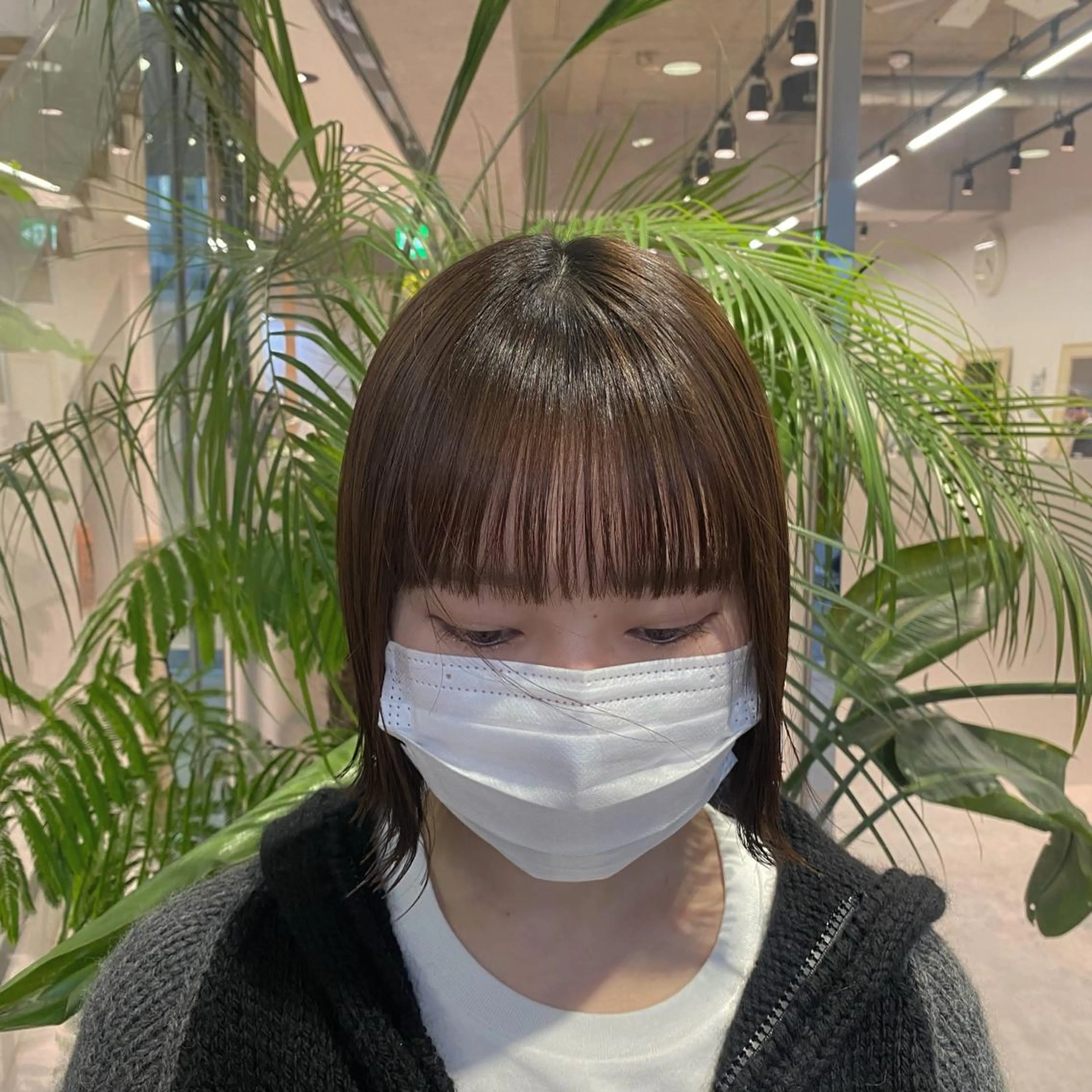 🤍 前髪カットの写真