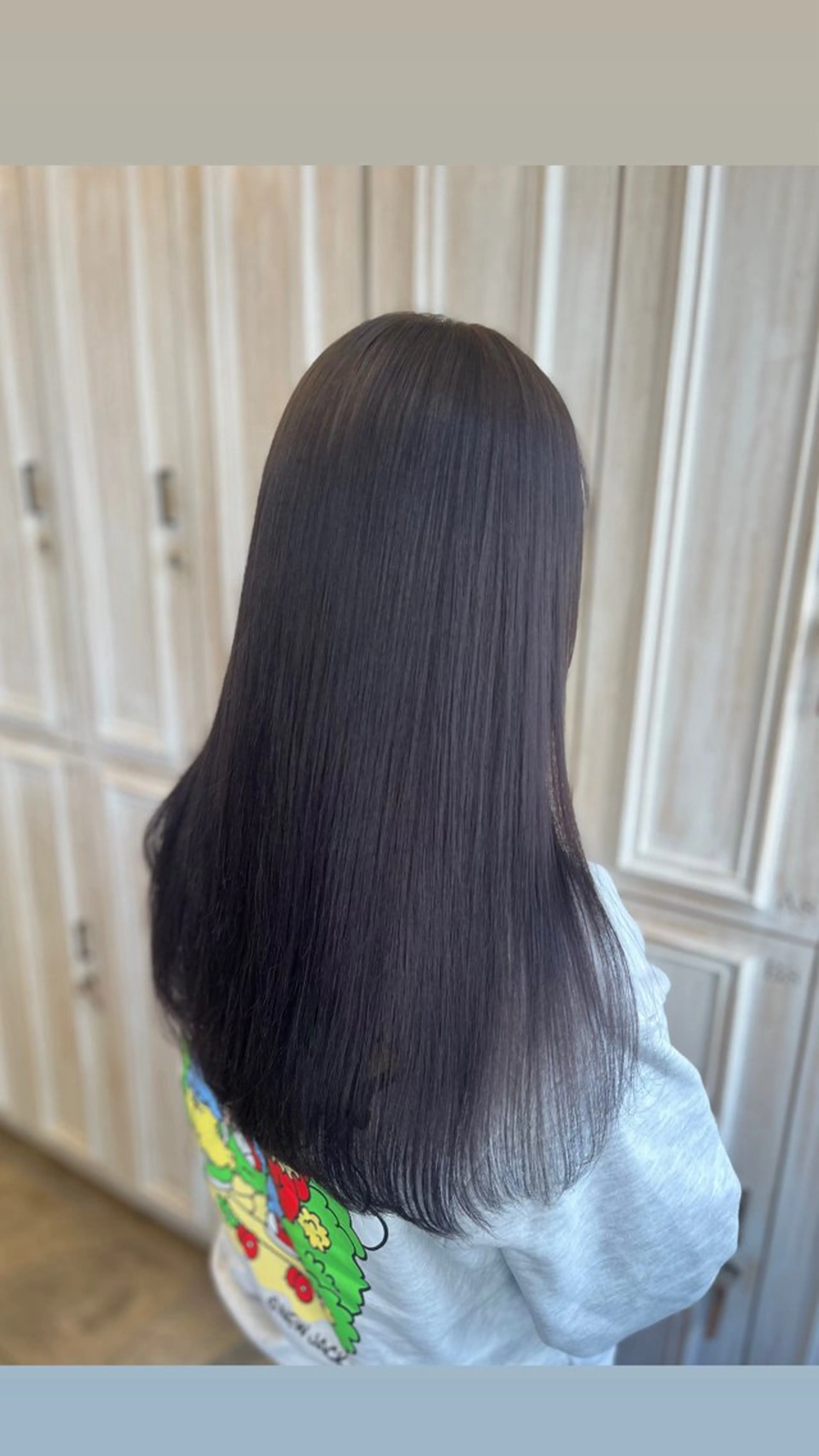 ロング カラー ヘアカラー 友松 世奈のマツエク・マツパデザイン