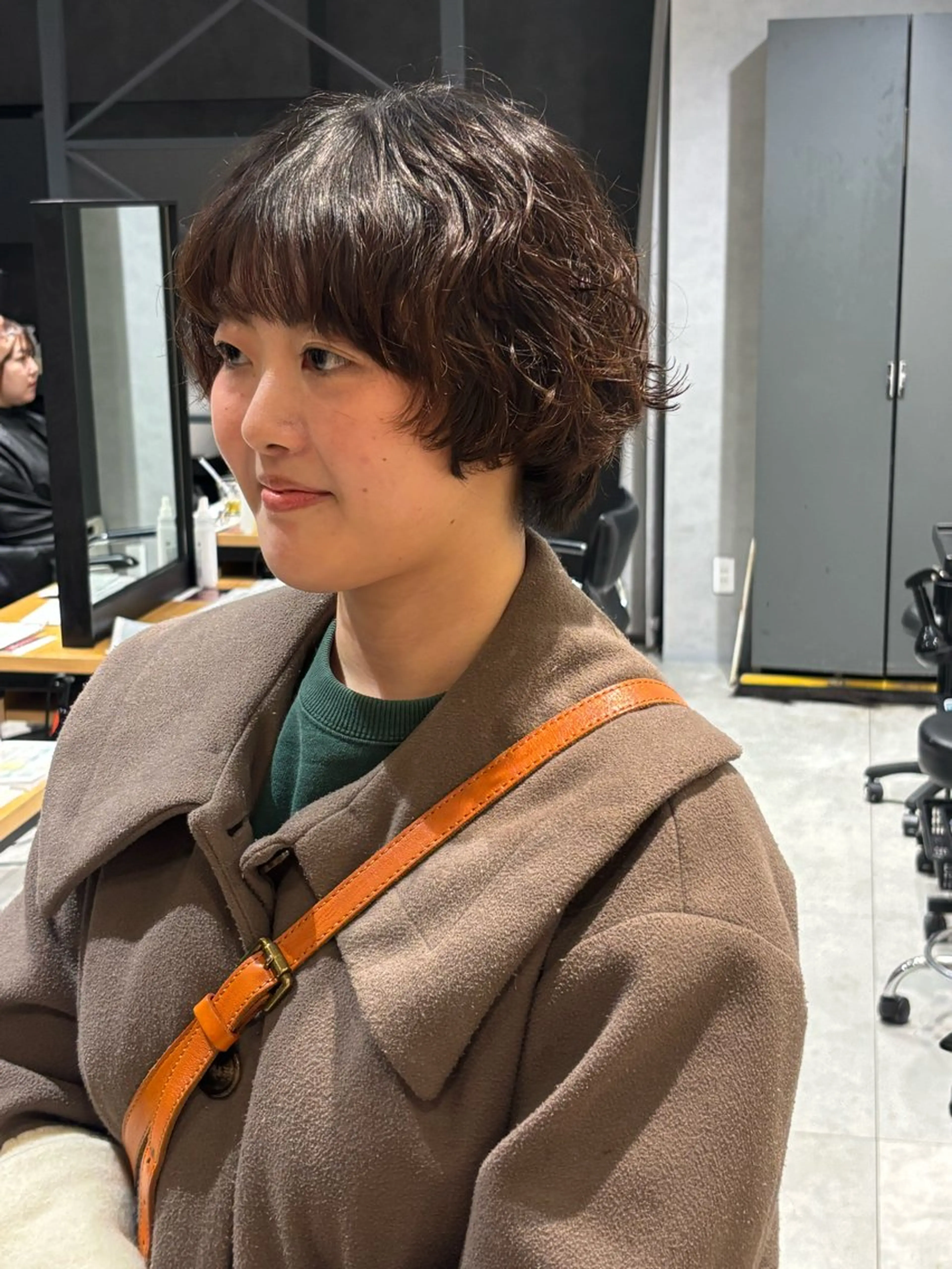 ショート パーマ レイヤー/ボブパーマ ⭐️NAOKIのヘアスタイル