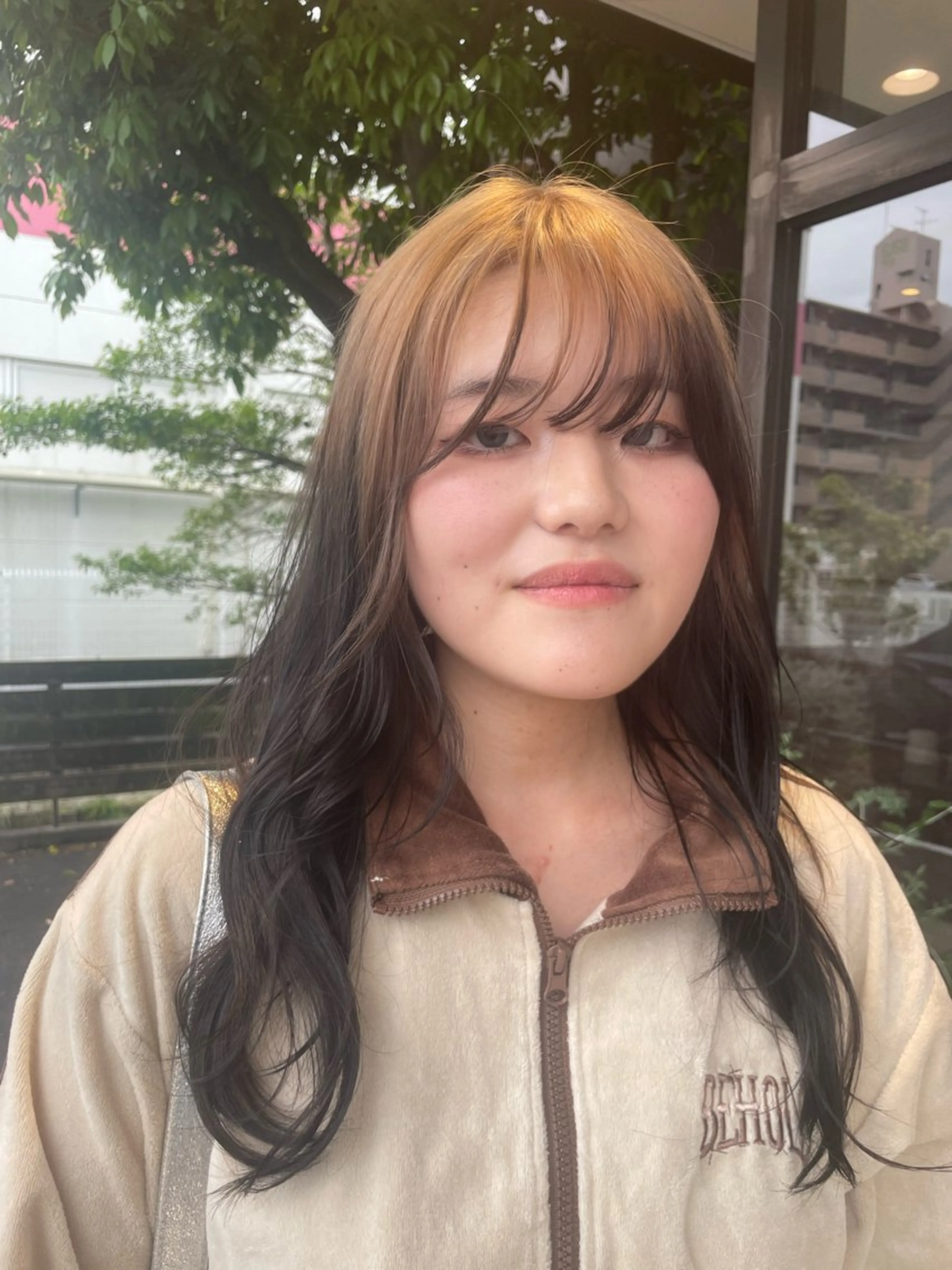 ロング カラー 梨子🐣艶カラー🌈 ダメージレス💖のヘアスタイル