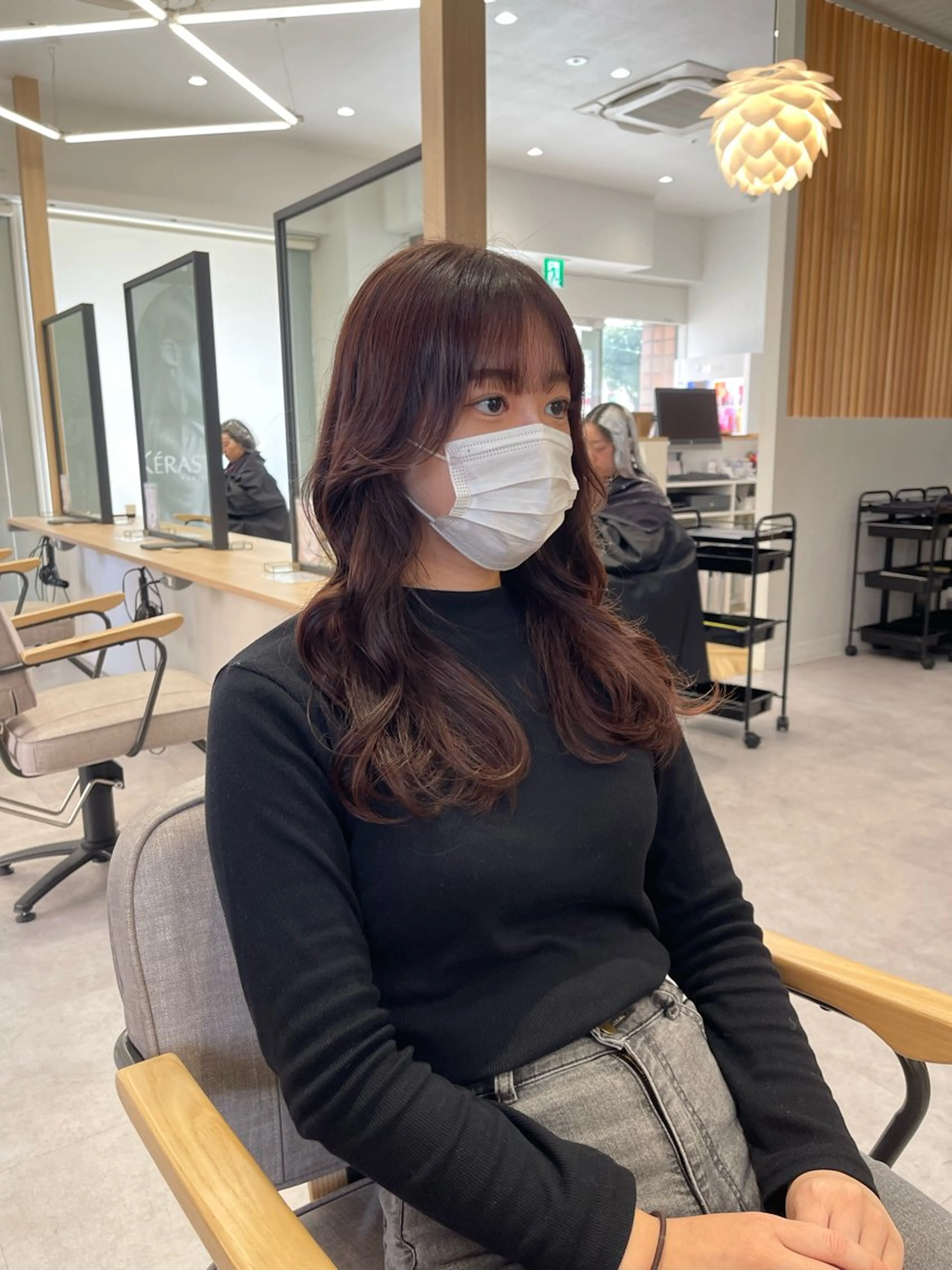 ロング カット ヘアカラー トリートメント ショートとレイヤーが 好きな人|三浦翔のヘアスタイル