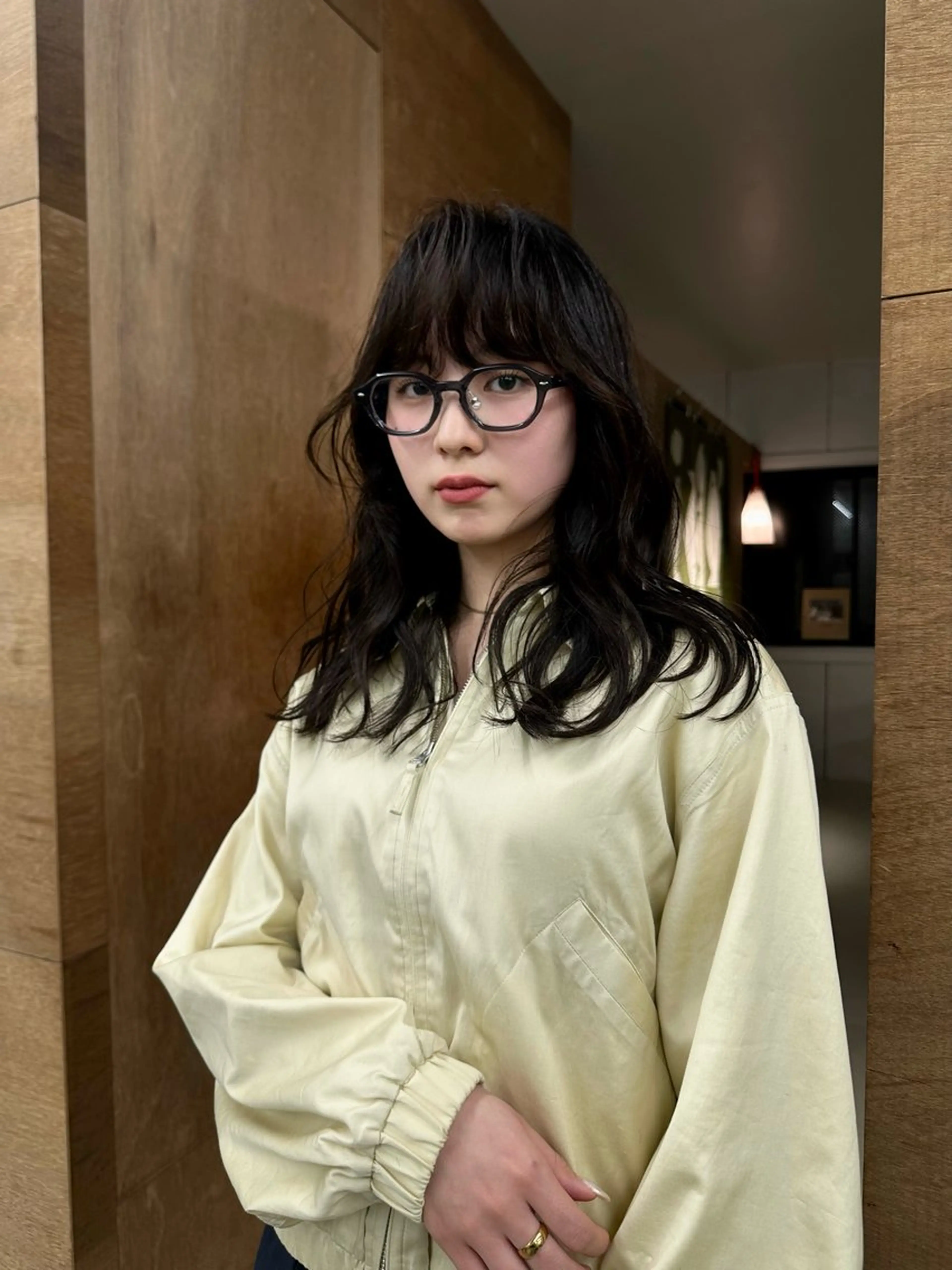 ミディアム カット パーマ トリートメント パーマ/レイヤー/ ボブ/豊浦翔太のヘアスタイル