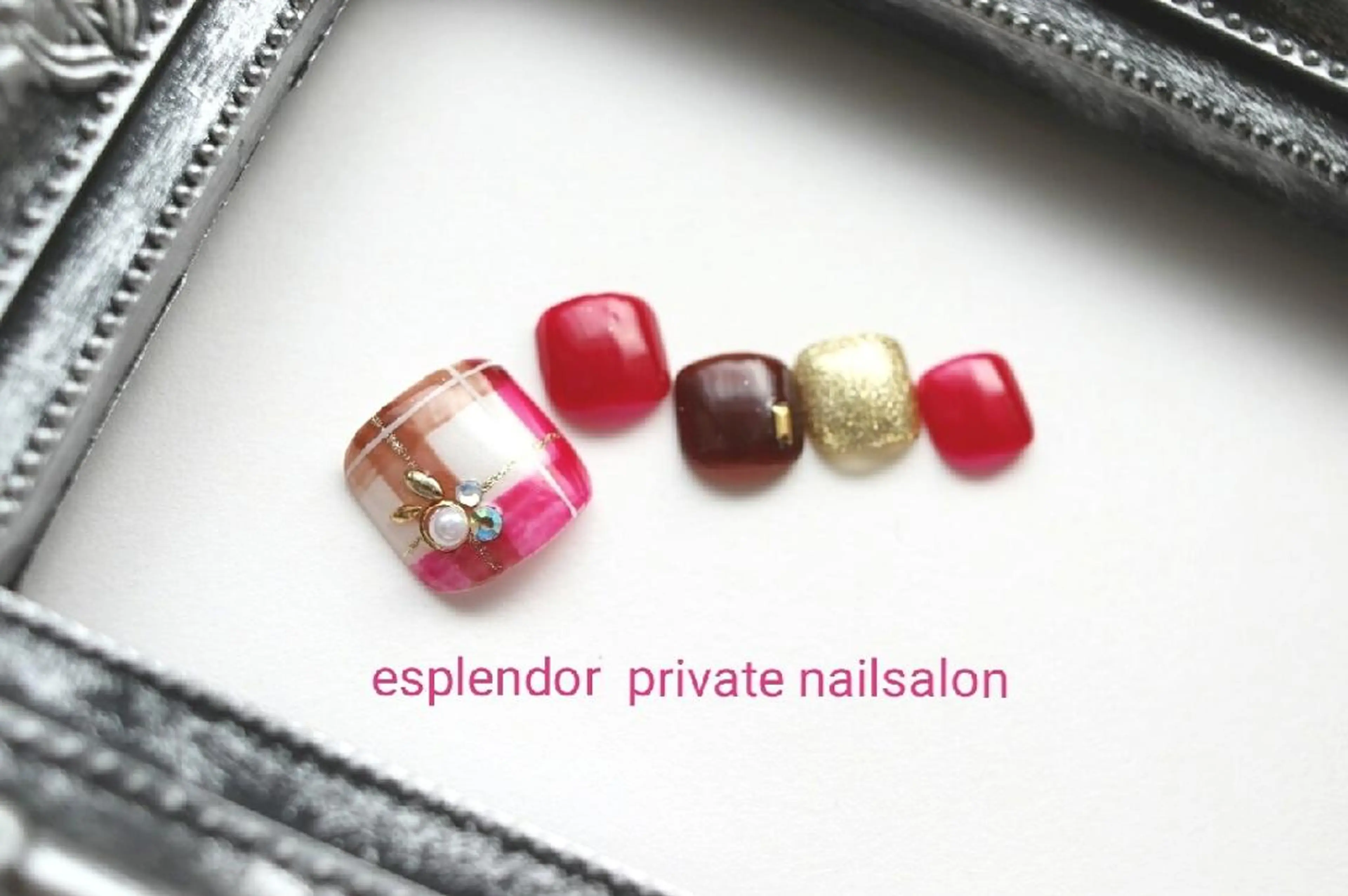 ネイル フットネイル esplendor  小野寺のネイルデザイン