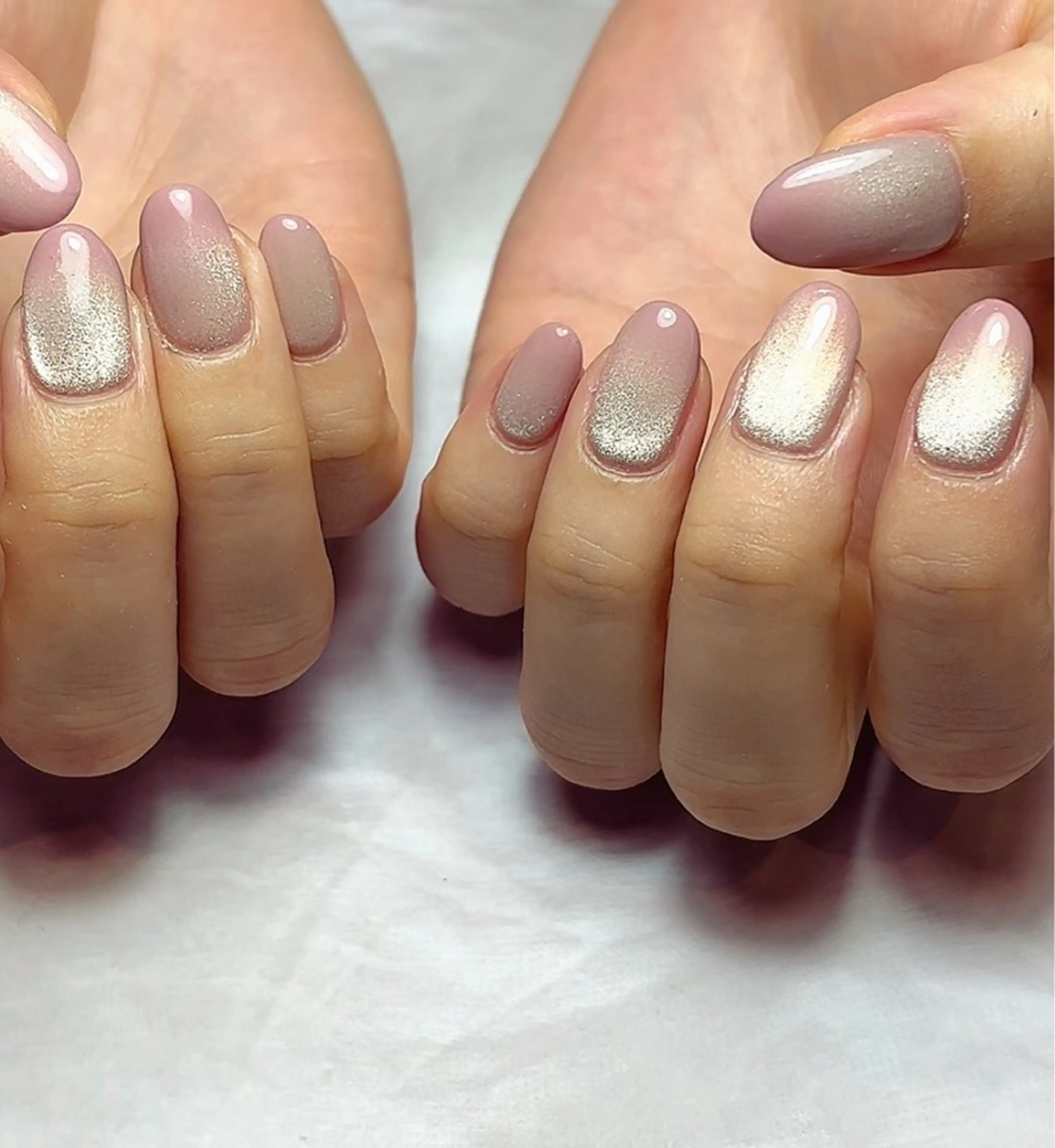 ネイル グラデーション マグネットネイル シンプルネイル SUI nailのネイルデザイン