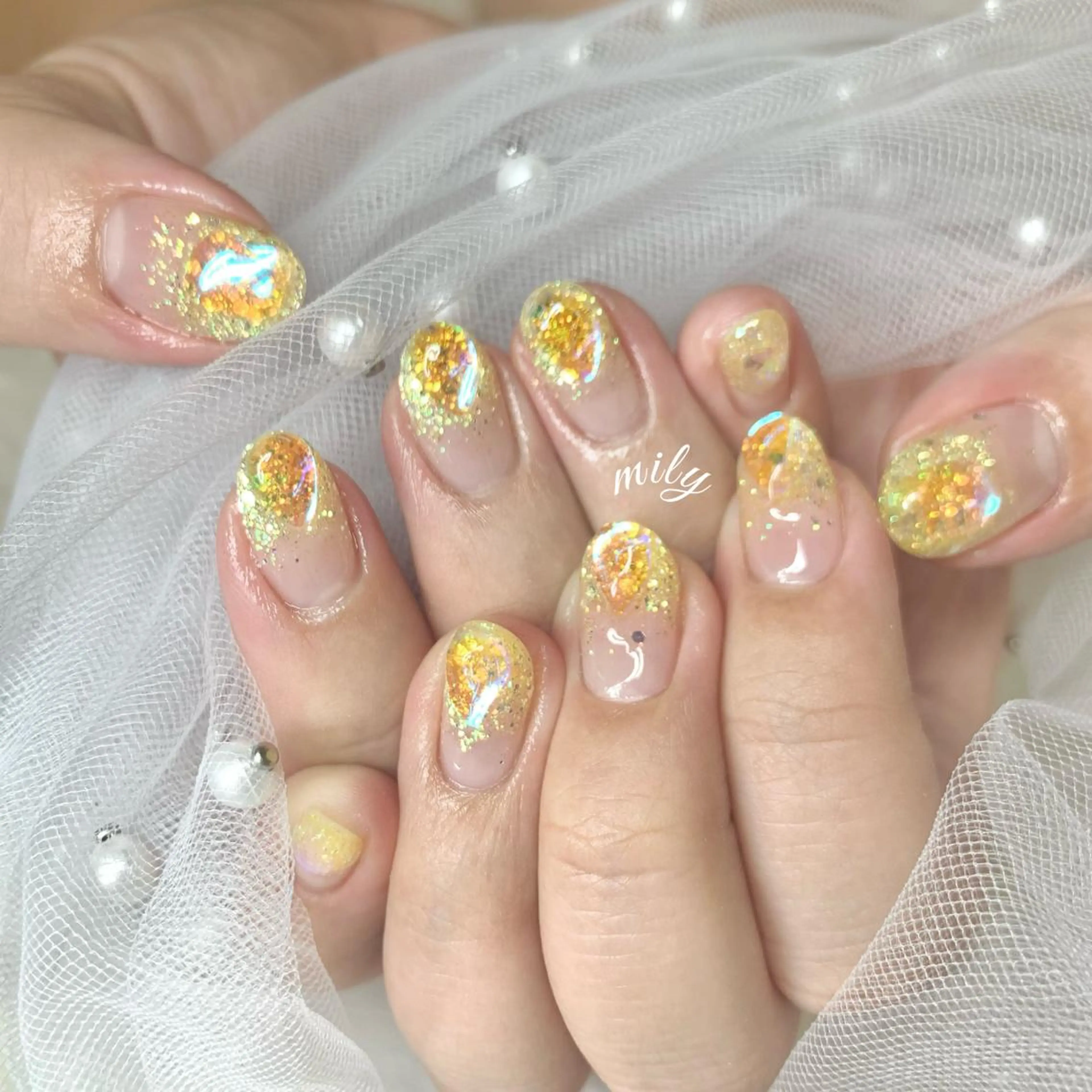 ネイル 韓国ネイル☁️ haruna🌛のネイルデザイン