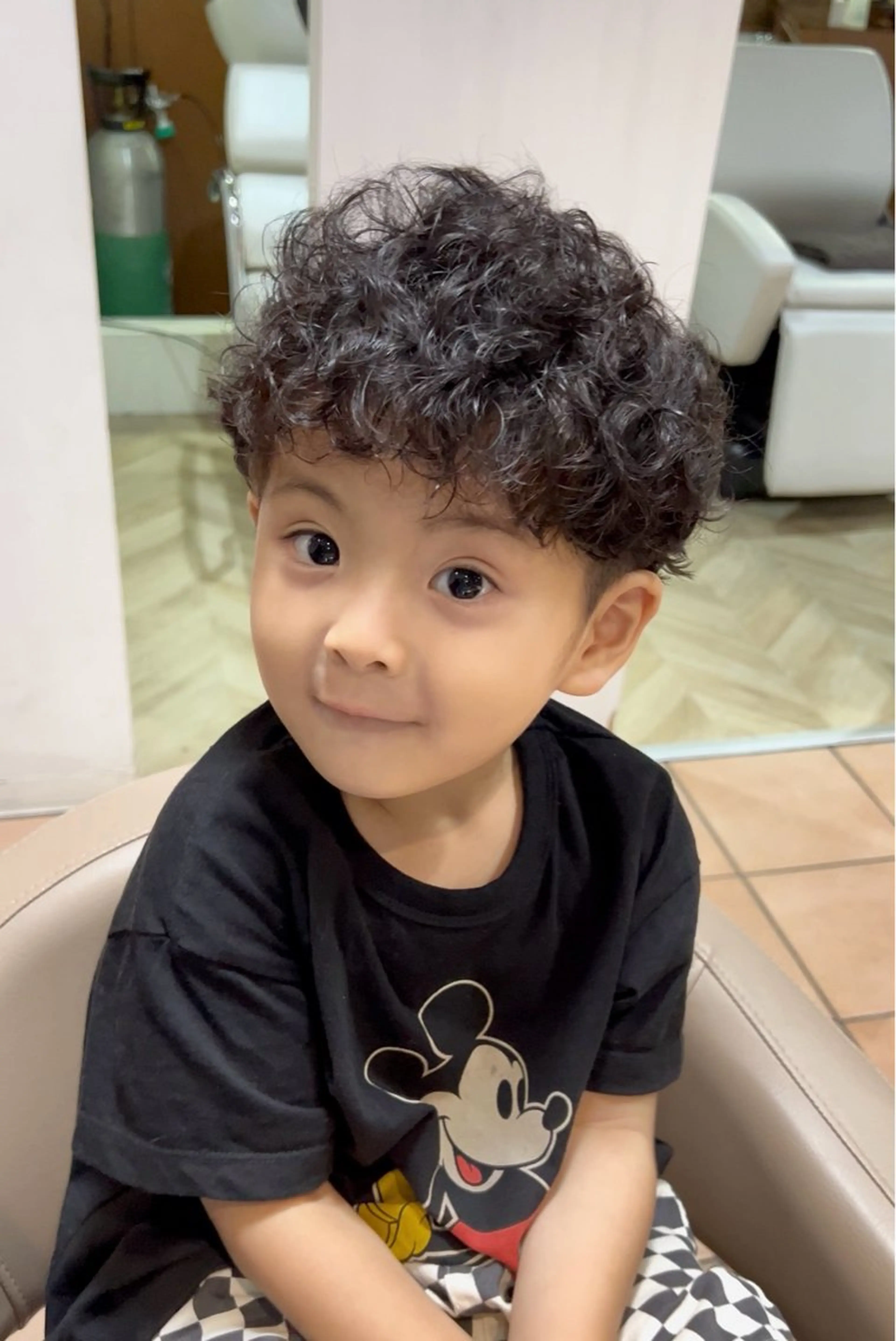 ショート パーマ メンズ カット パーマ 朝3分でキマる 村上陸のヘアスタイル