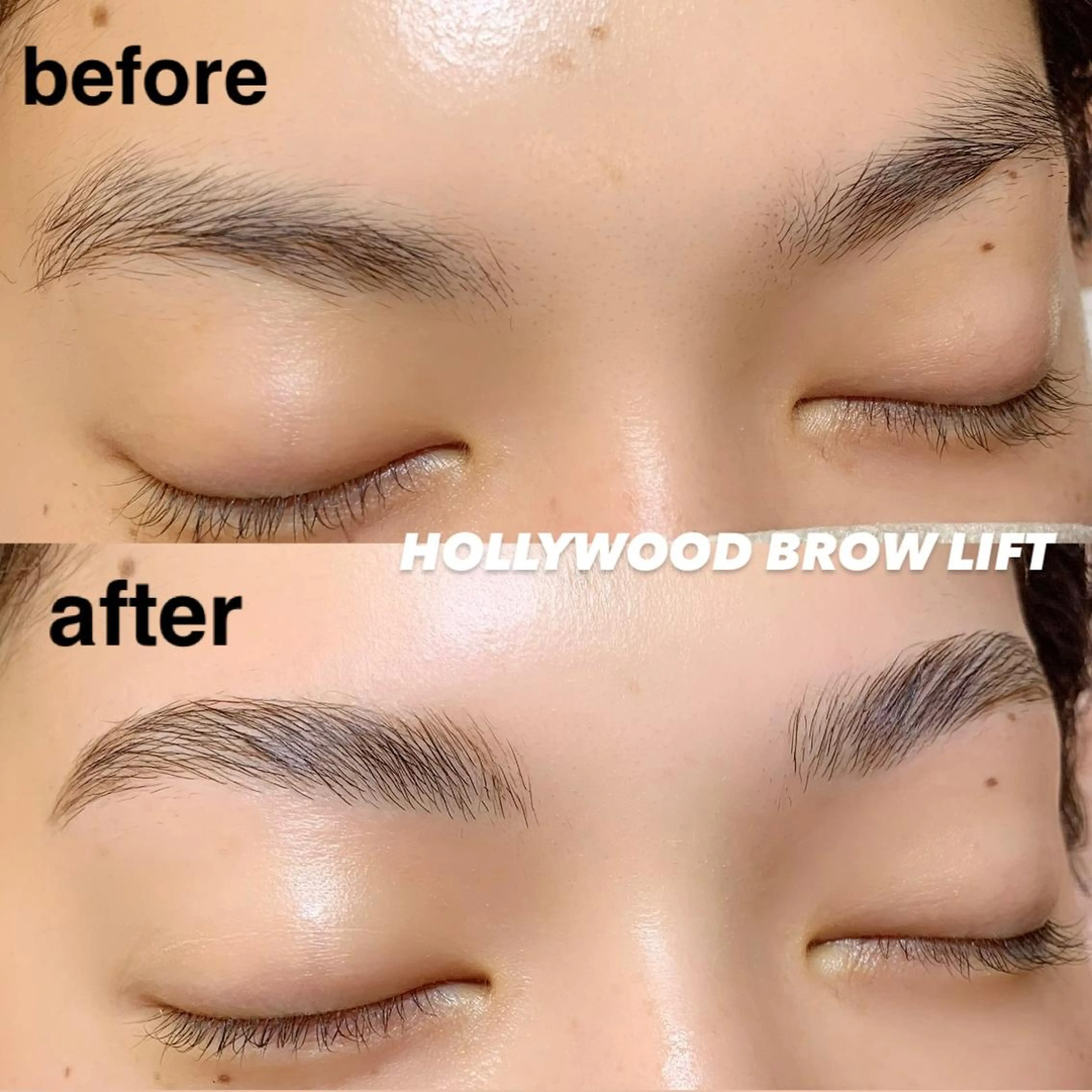 アイブロウ ハリウッドブロウリフト brow&lash WAVEのマツエク・マツパデザイン